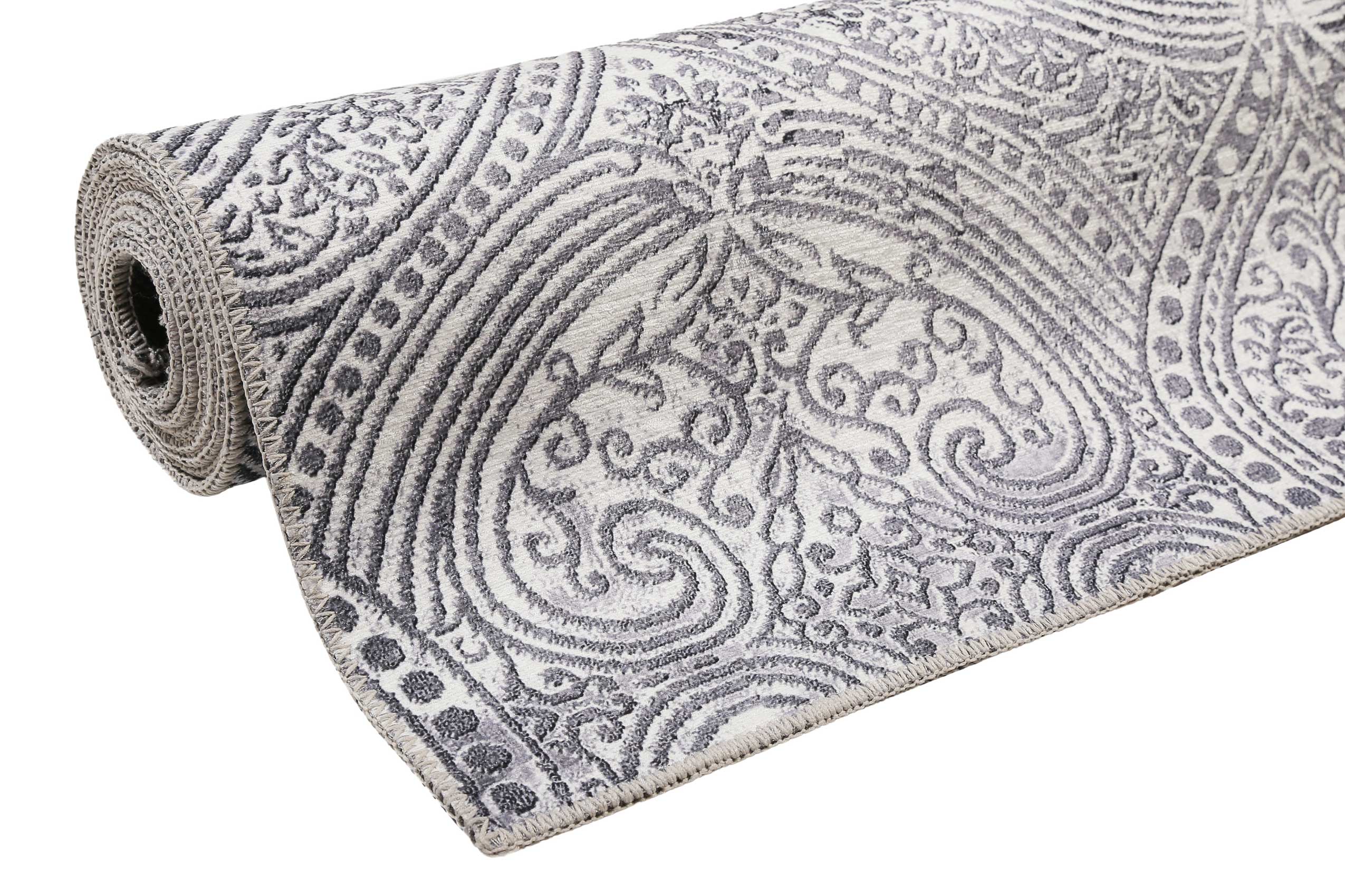 weconhome-grace-teppich-grau-kurzflor-vintage image 7
