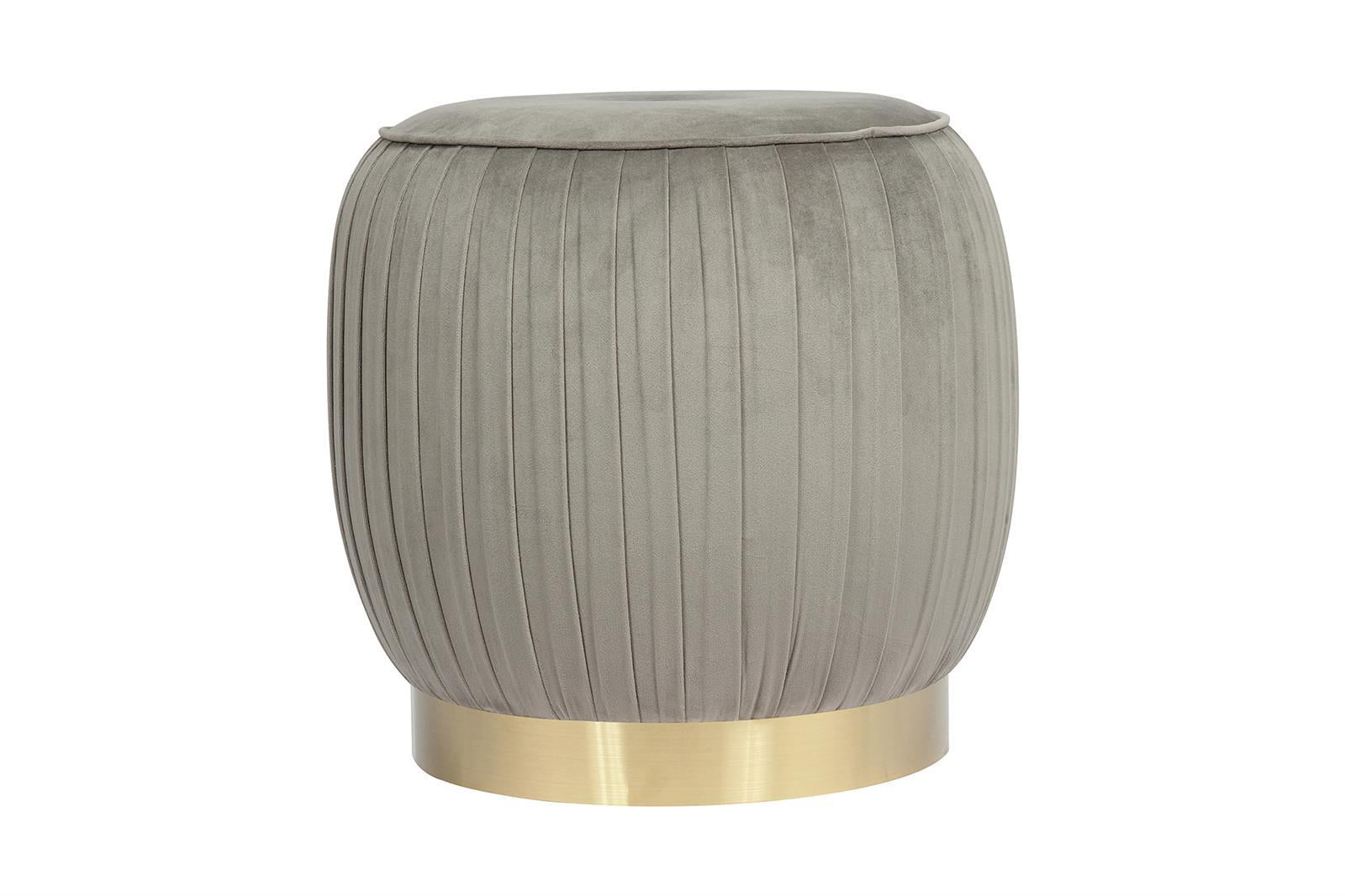 kayoom-hocker-lyla-125-samtiger-polsterhocker-mit-goldenem-edelstahl-sockel image 7