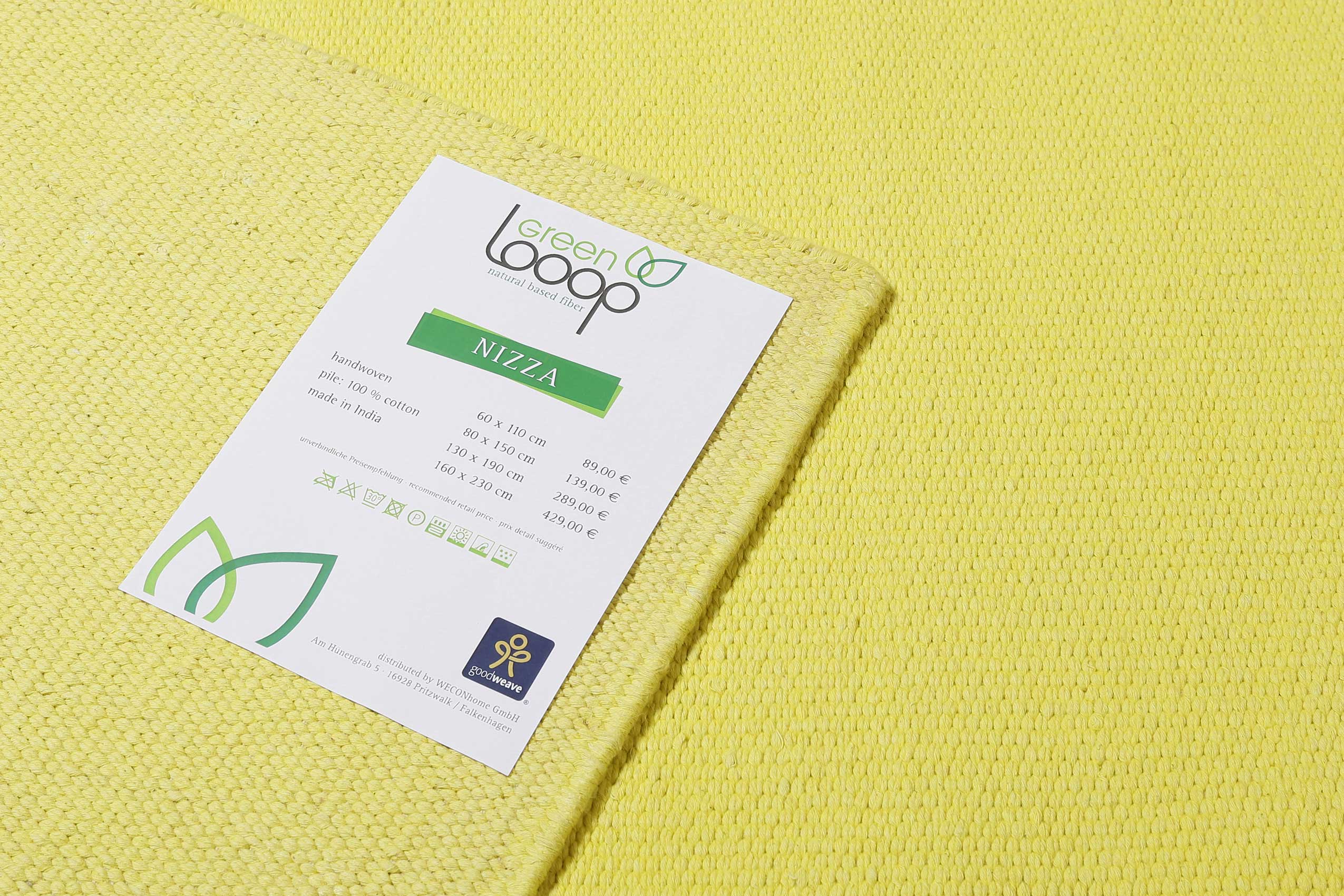 green-looop-nizza-kelim-teppich-gelb-baumwolle-eckig image 4