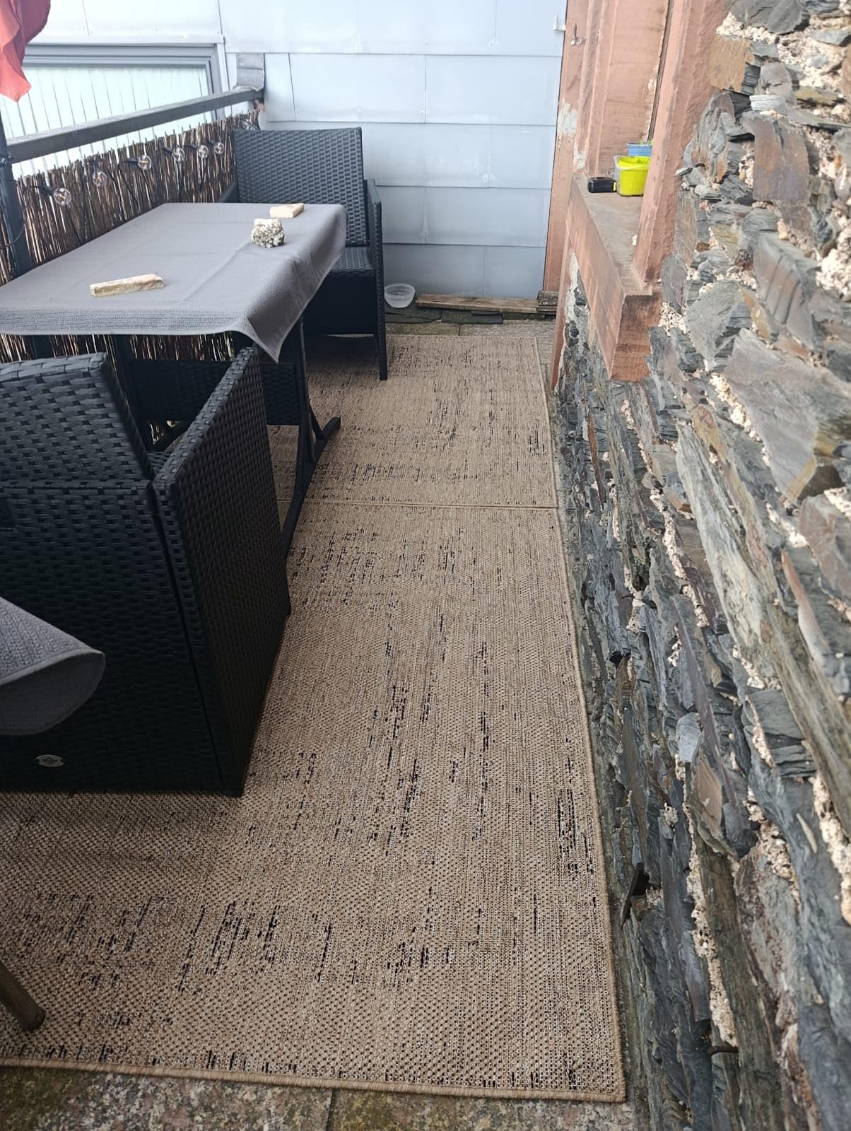 Schöner Outdoor-Teppich