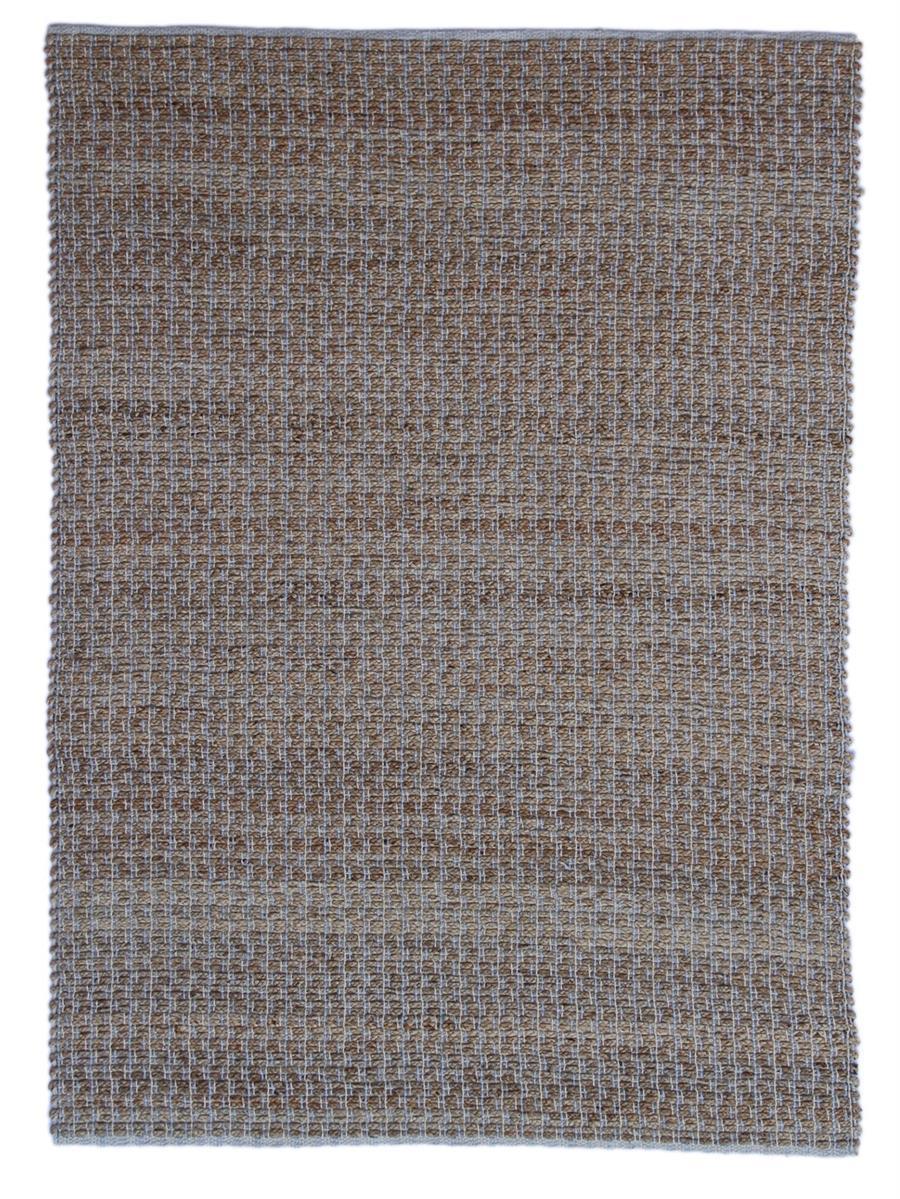 kayoom-chess-310-naturteppich-flachflorteppich-aus-baumwolle-und-jute image 1