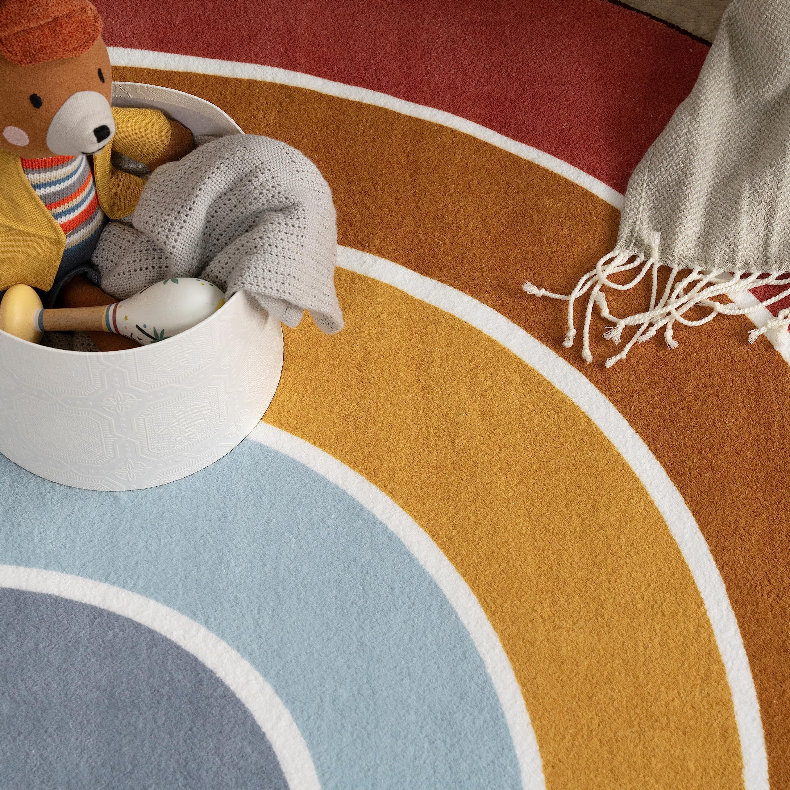 paco-home-kinderteppich-rund-spielmatte-regenbogen-form-120x160-cm-bunt-5 image 3