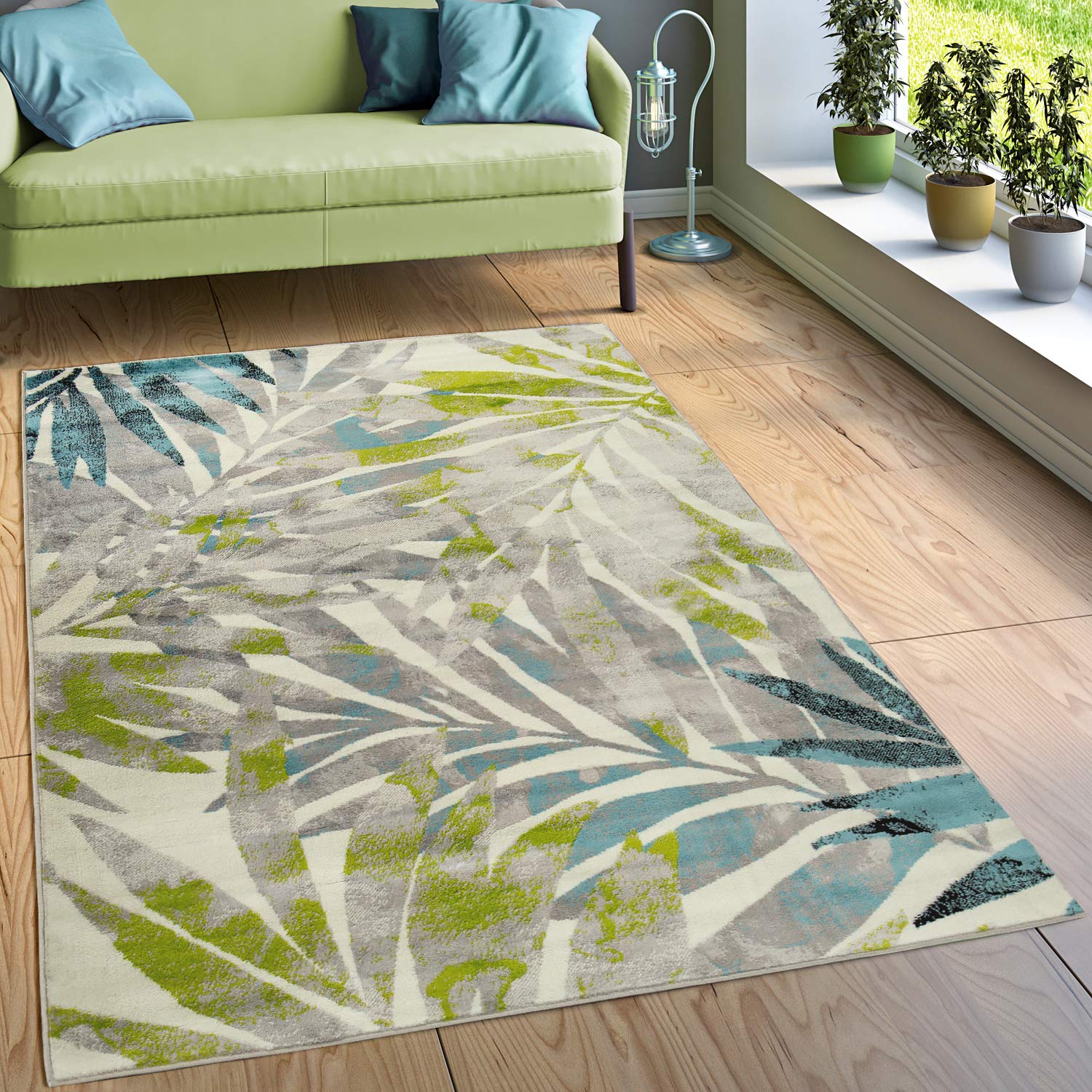 paco-home-designer-teppich-jungle-mehrfarbig-80x150-cm image 1