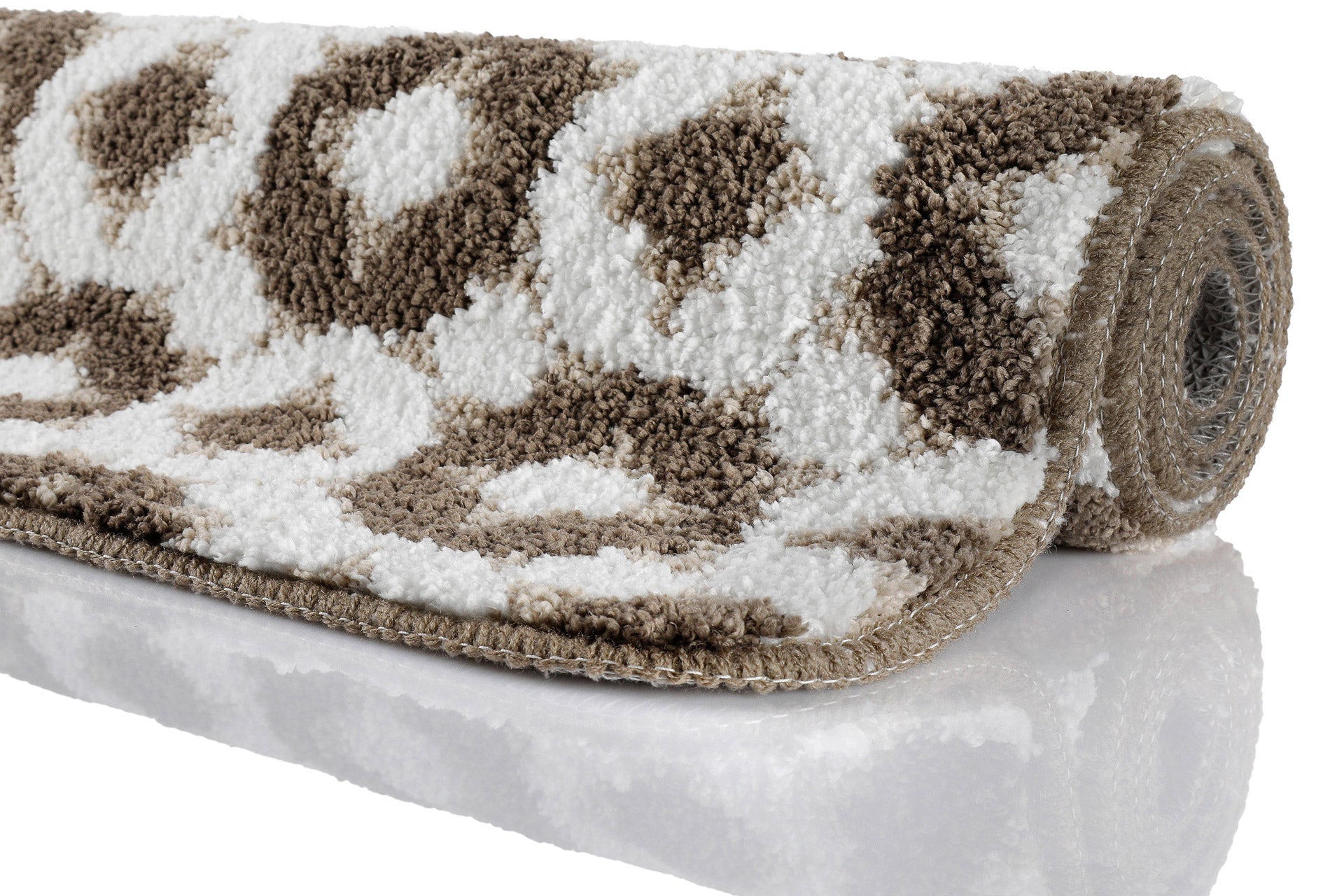 weconhome-basics-badteppich-j-j-getufteter-polyester-teppich-in-wei-beige-braun- image 5