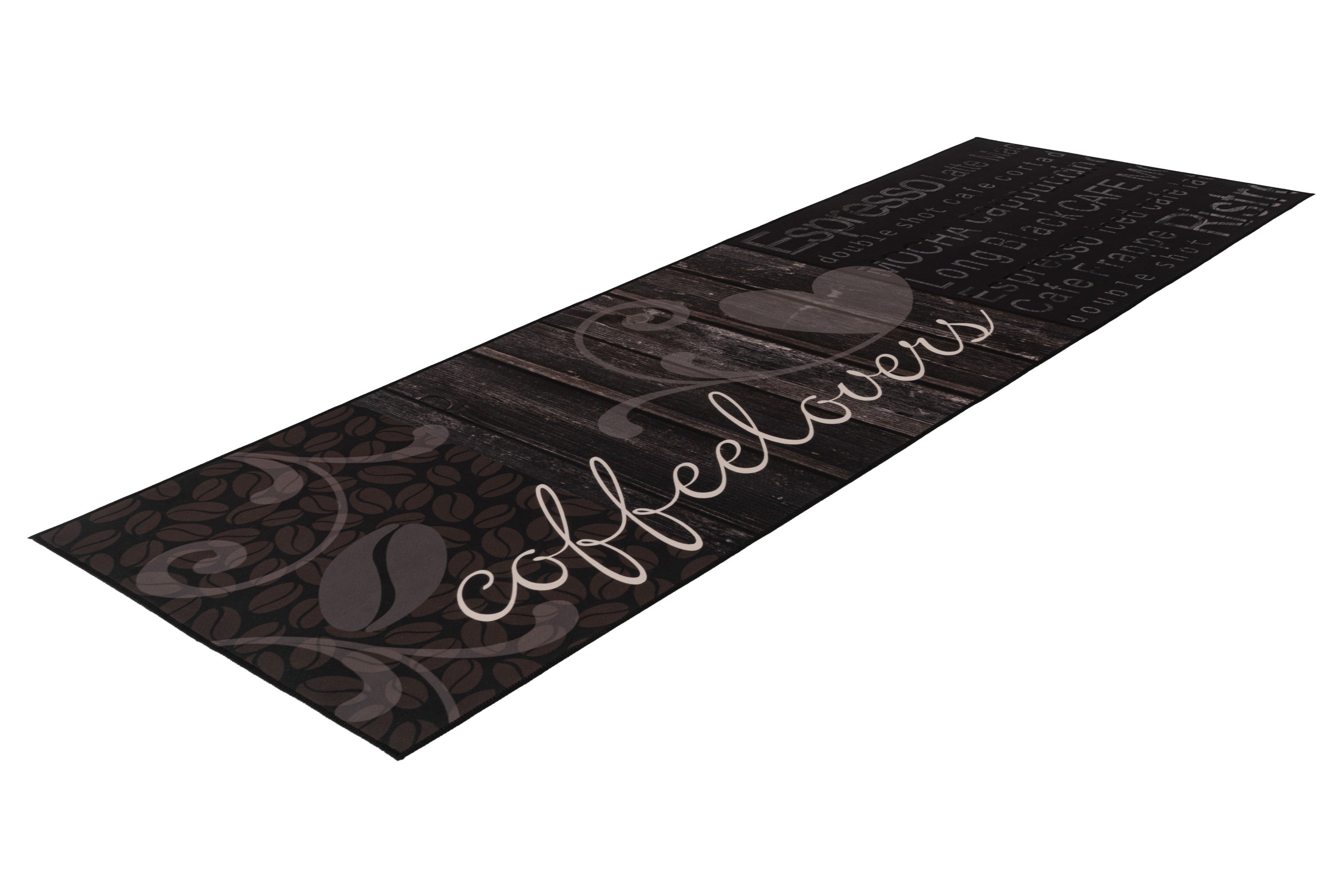 kayoom-deagle-125-kurzflorteppich-schwarz-60-x-180-cm-6-mm-florh-he-polyester image 2