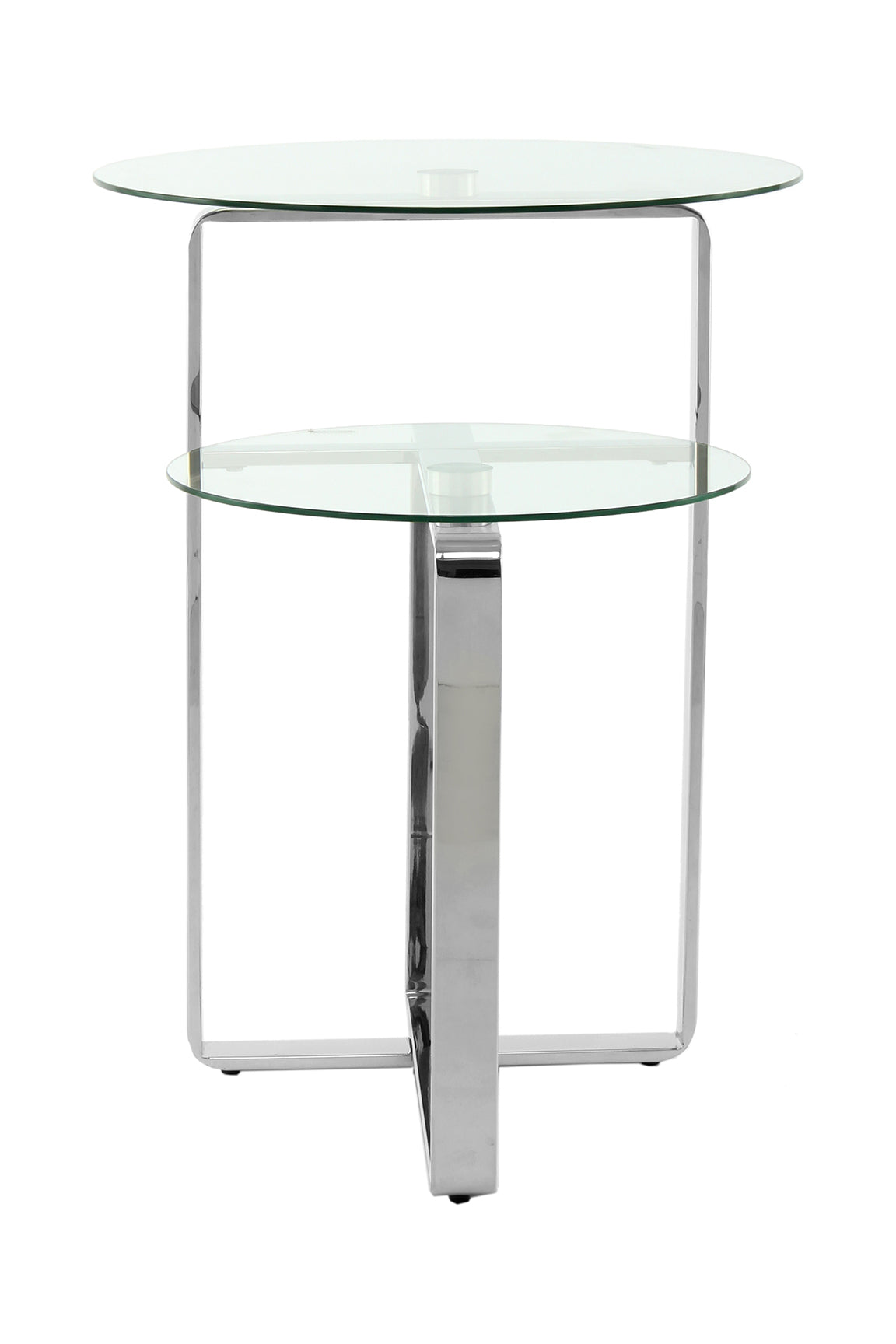 kayoom-beistelltisch-catrice-125-mit-2-glasplatten-und-edelstahlgestell image 7