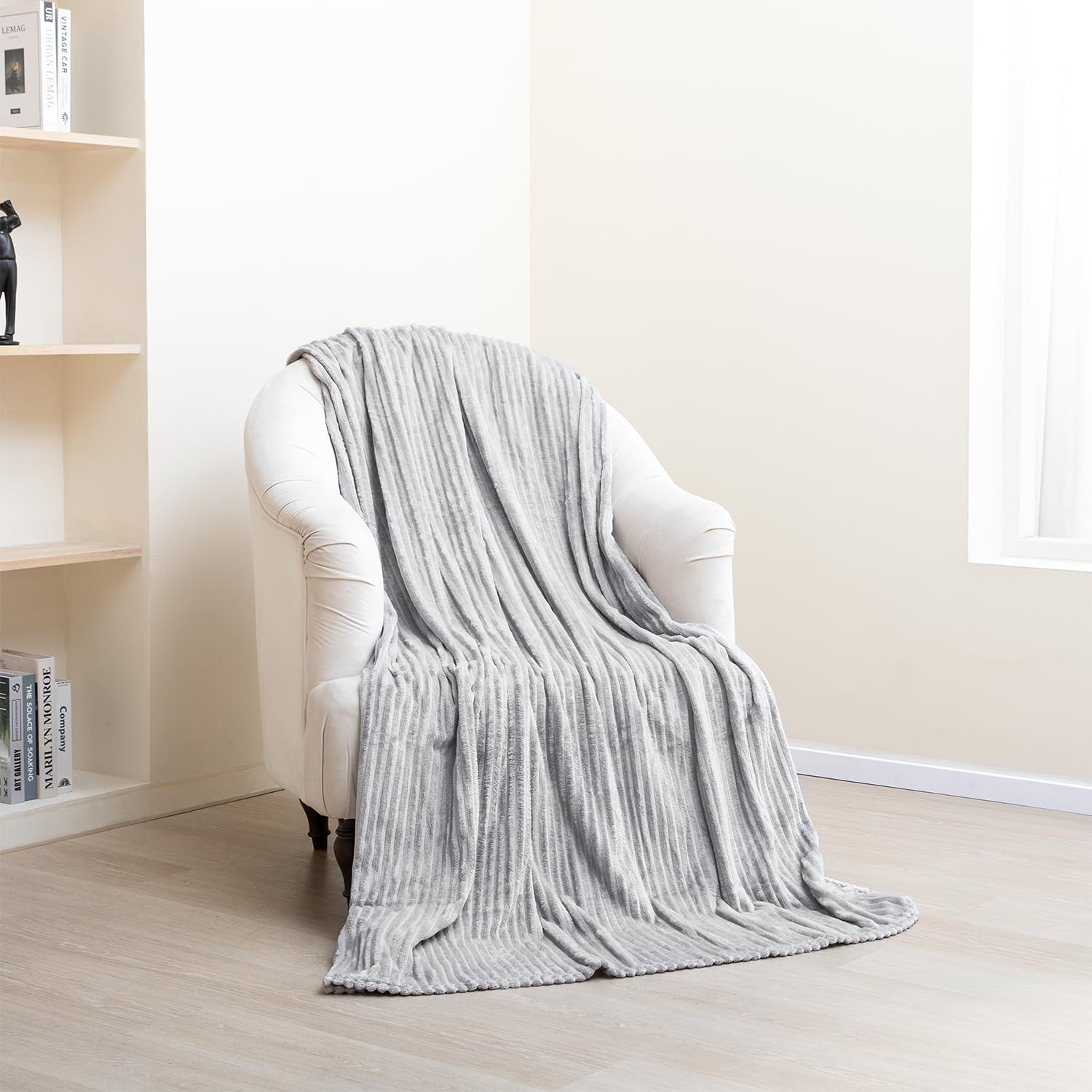 paco-home-kuscheldecke-flauschig-grau-150x200-cm image 1