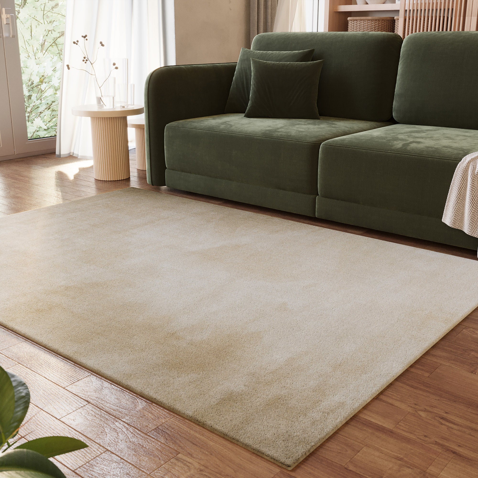 weconhome-eriksson-hochflor-teppich-creme-beige-getuftet-synthetik image 2