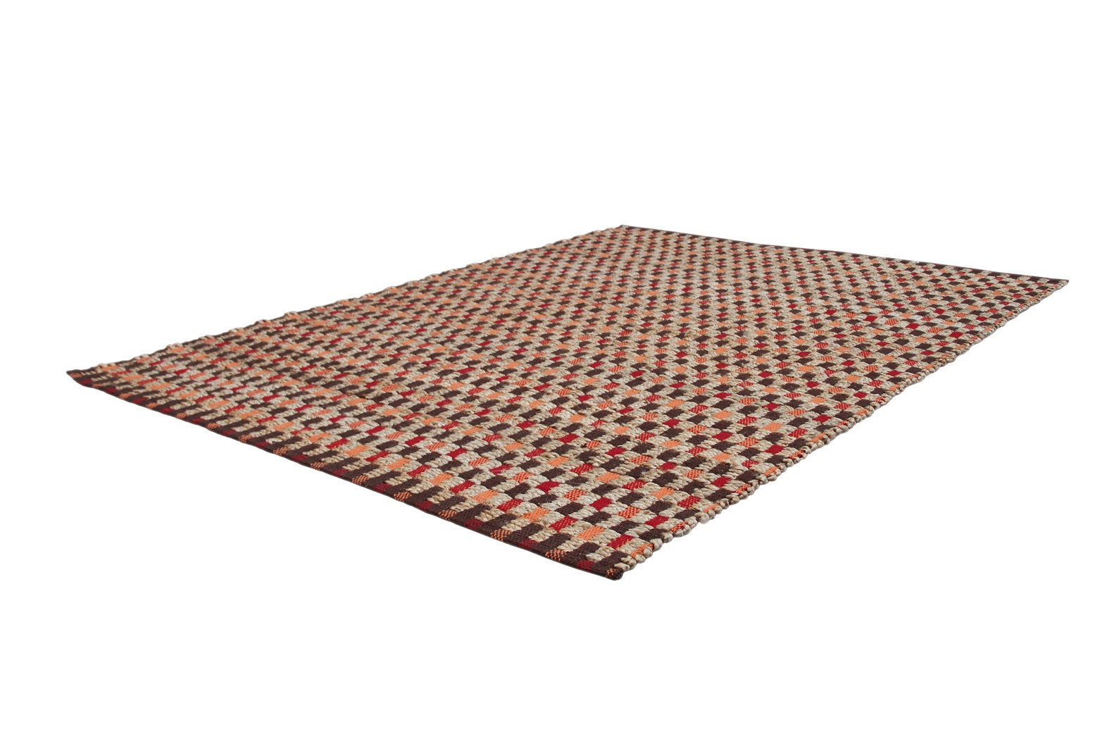 kayoom-chess-110-naturteppich-flachflor-aus-baumwolle-und-jute-verschiedene-farb image 7