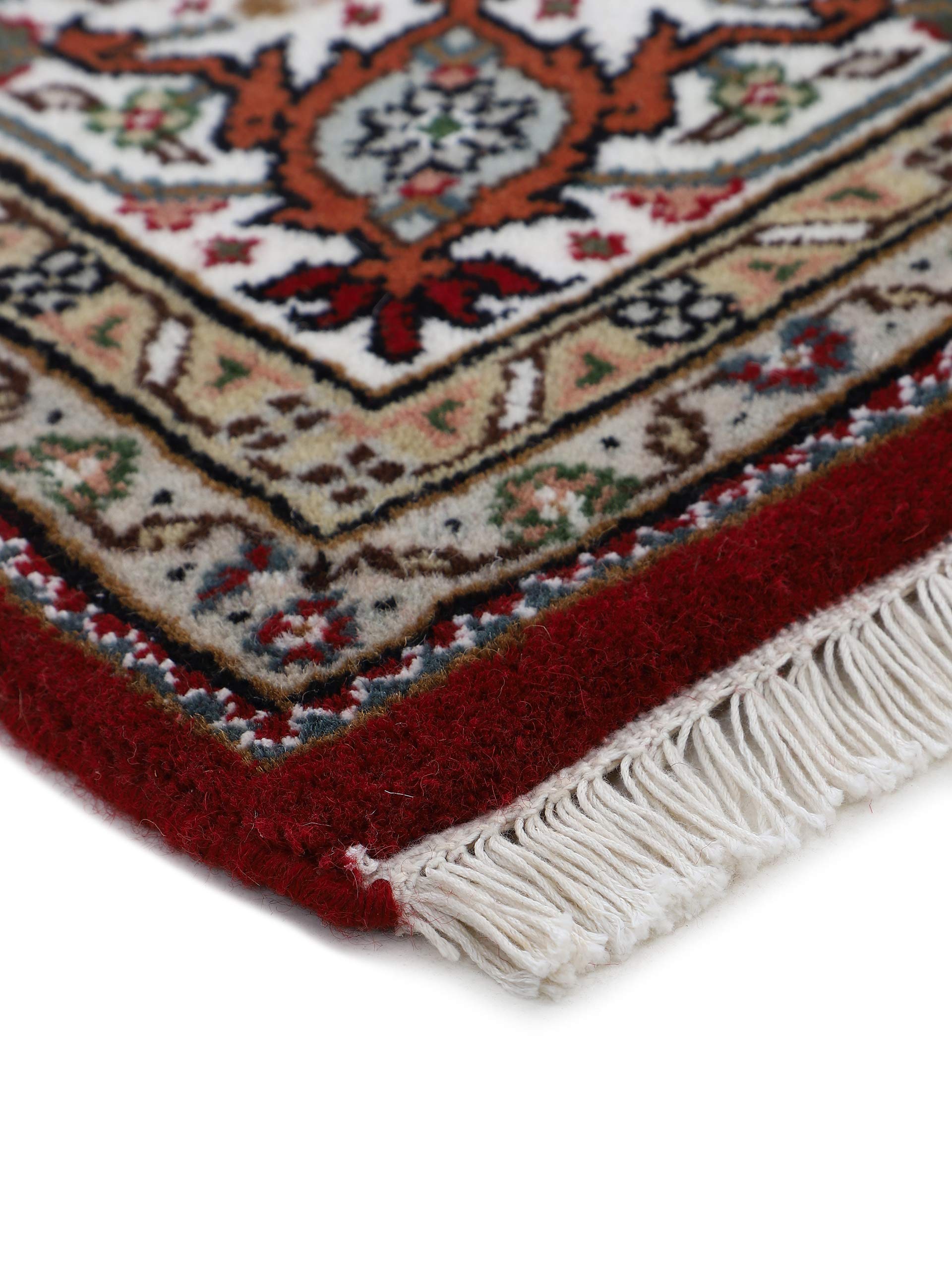 carpetfine-tabriz-mahi-teppich-rot-60x90-cm-handgekn-pft-wolle image 5