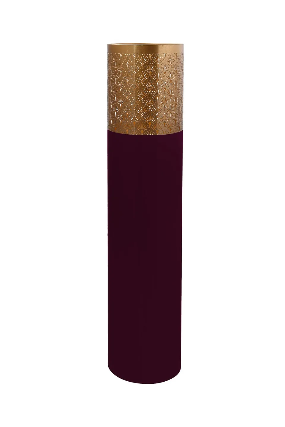 kayoom-bodenvase-art-deco-1145-kunstvolle-metallvase-dekoratives-objekt image 1