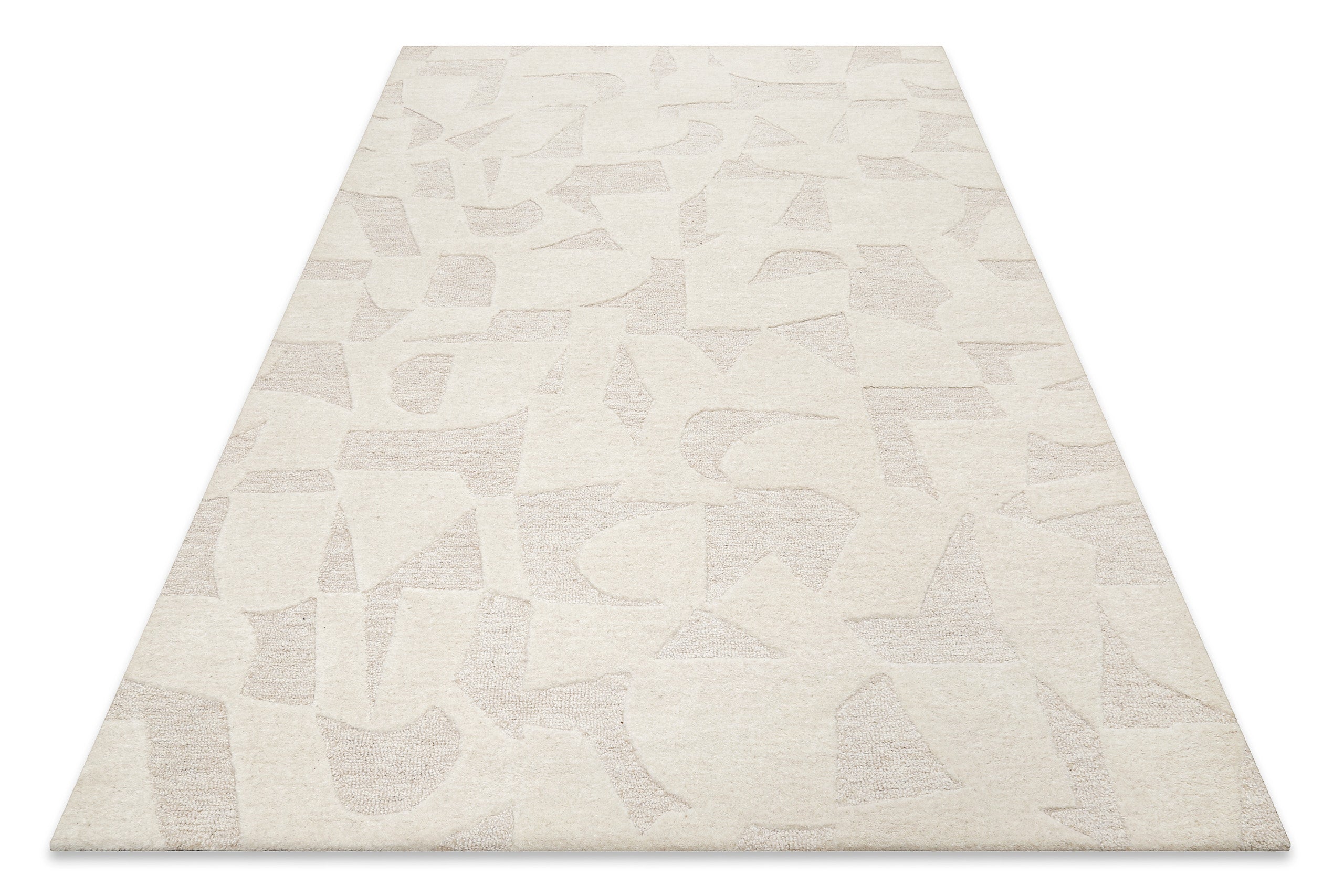weconhome-ocean-state-kurzflorteppich-creme-wei-schurwolle-10-mm image 3