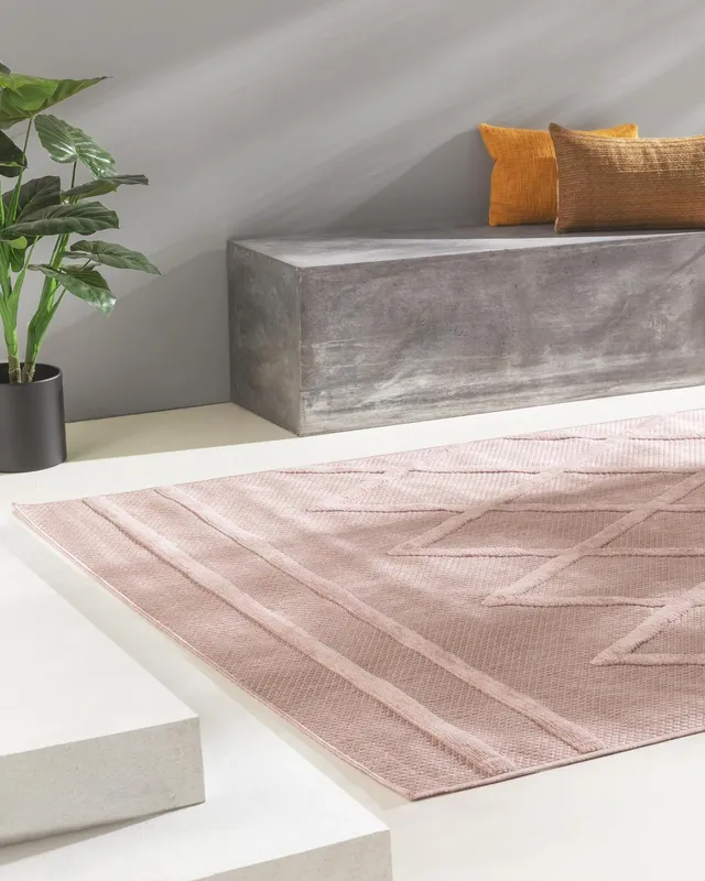 benuta-nest-in-outdoor-teppich-bonte-rosa-80x150-cm image 1