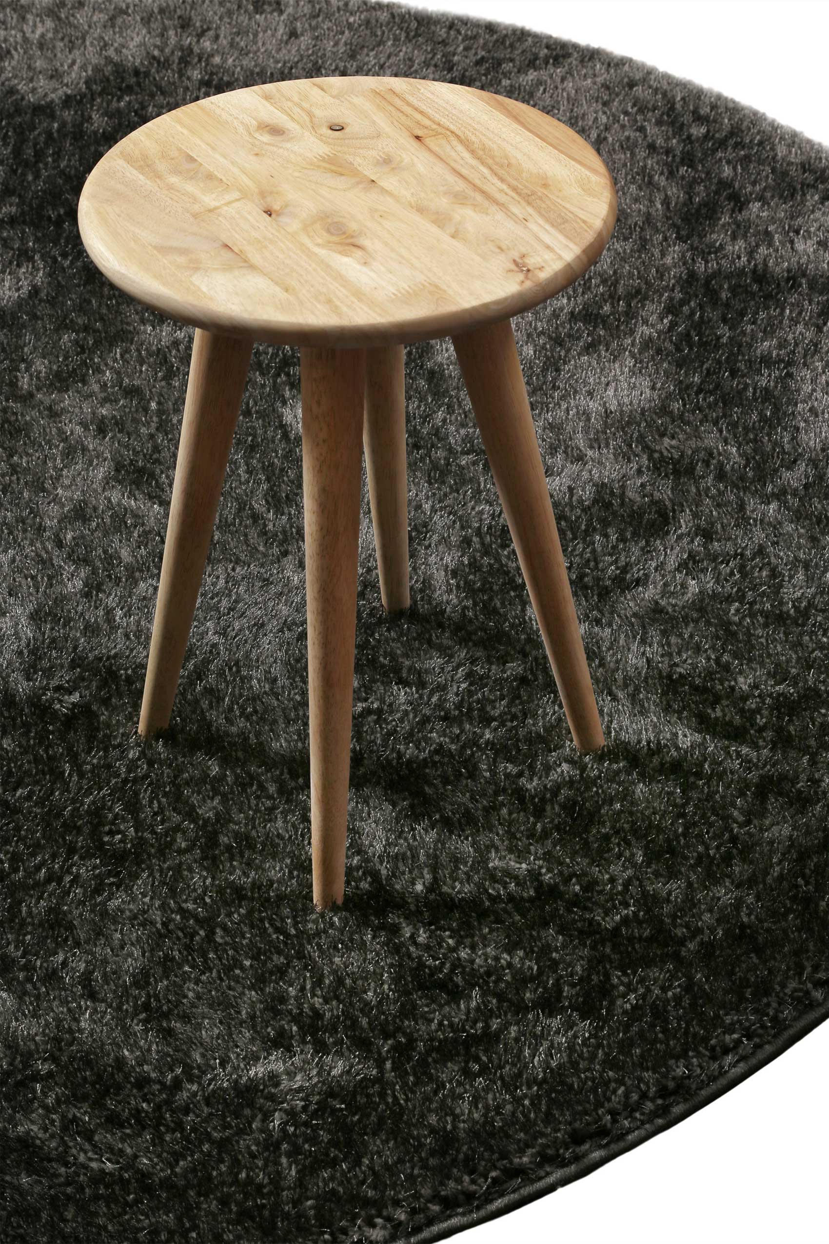 weconhome-basics-fanny-teppich-rund-anthrazit-hochflor image 4