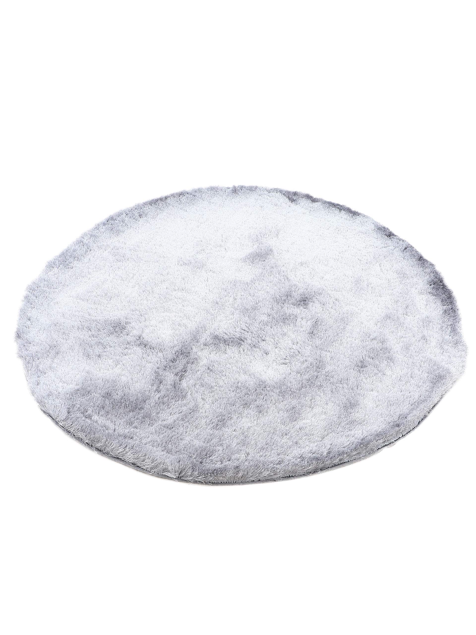 carpetfine-hochflorteppich-breeze-rund-hellgrau-120-cm-shaggy-teppich-f-r-wohn-u image 3