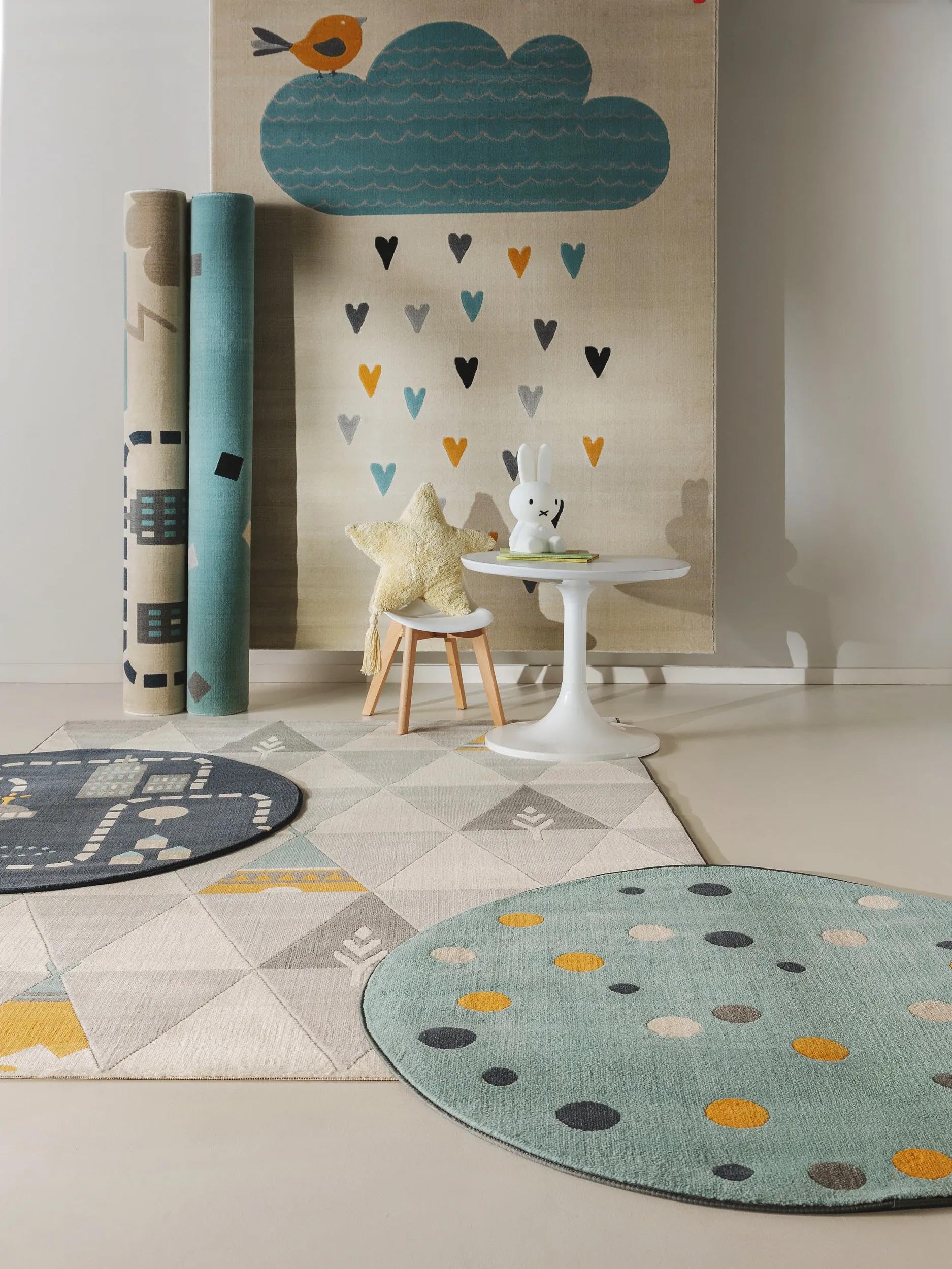 benuta-lytte-kinderteppich-juno-beige-120-cm-rund-kunstfaser-pflegeleicht-f-r-ki image 6
