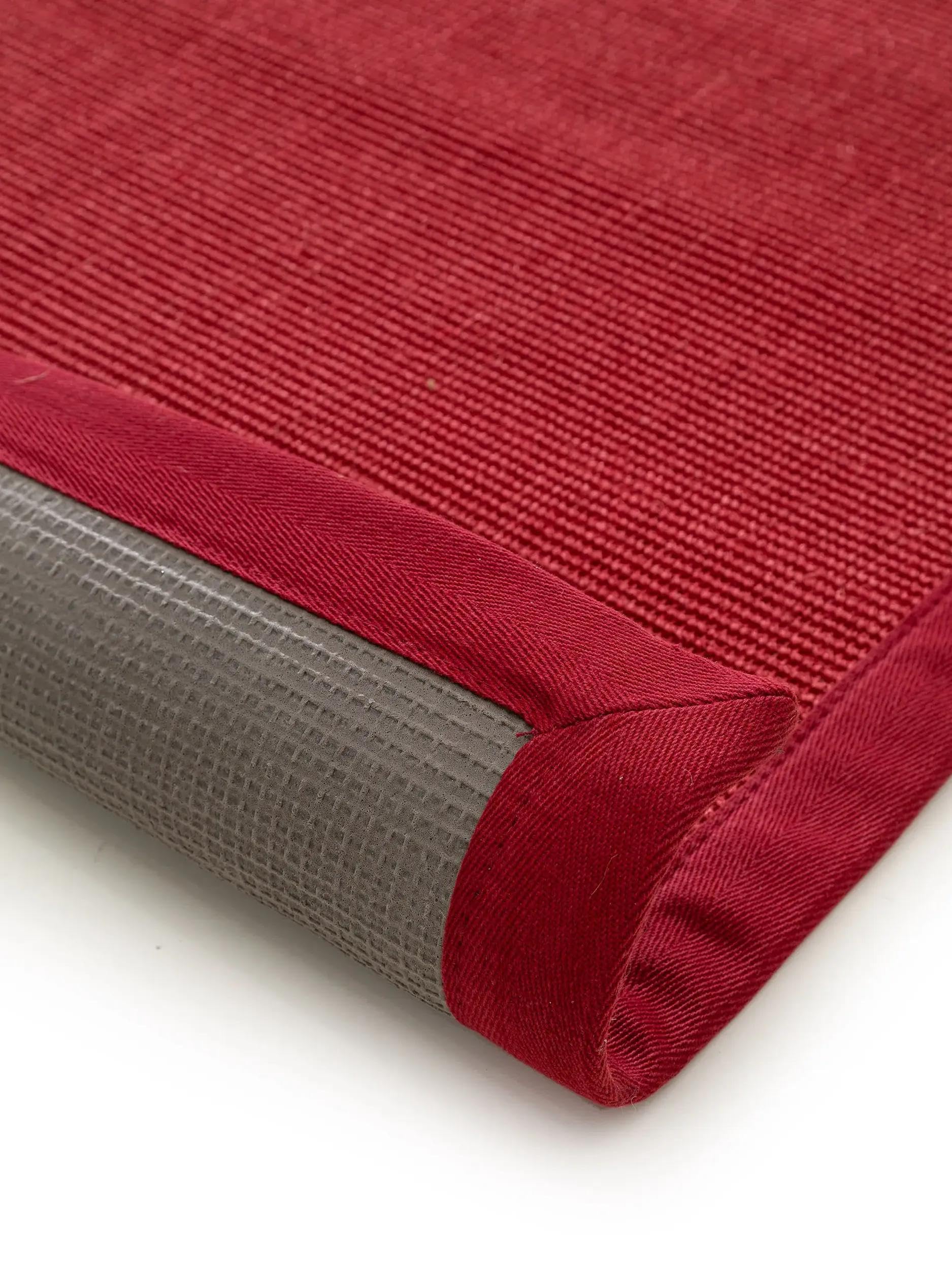 benuta-nest-sana-sisal-teppich-quadratisch-150x150-cm-rot-100-naturfaser image 5