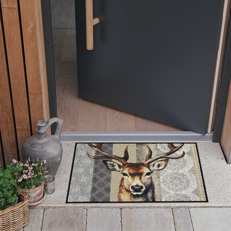 salonloewe-woodland-king-eingangsmatte-50-x-75-cm-landhaus-vintage-fu-matte-mit- image 2