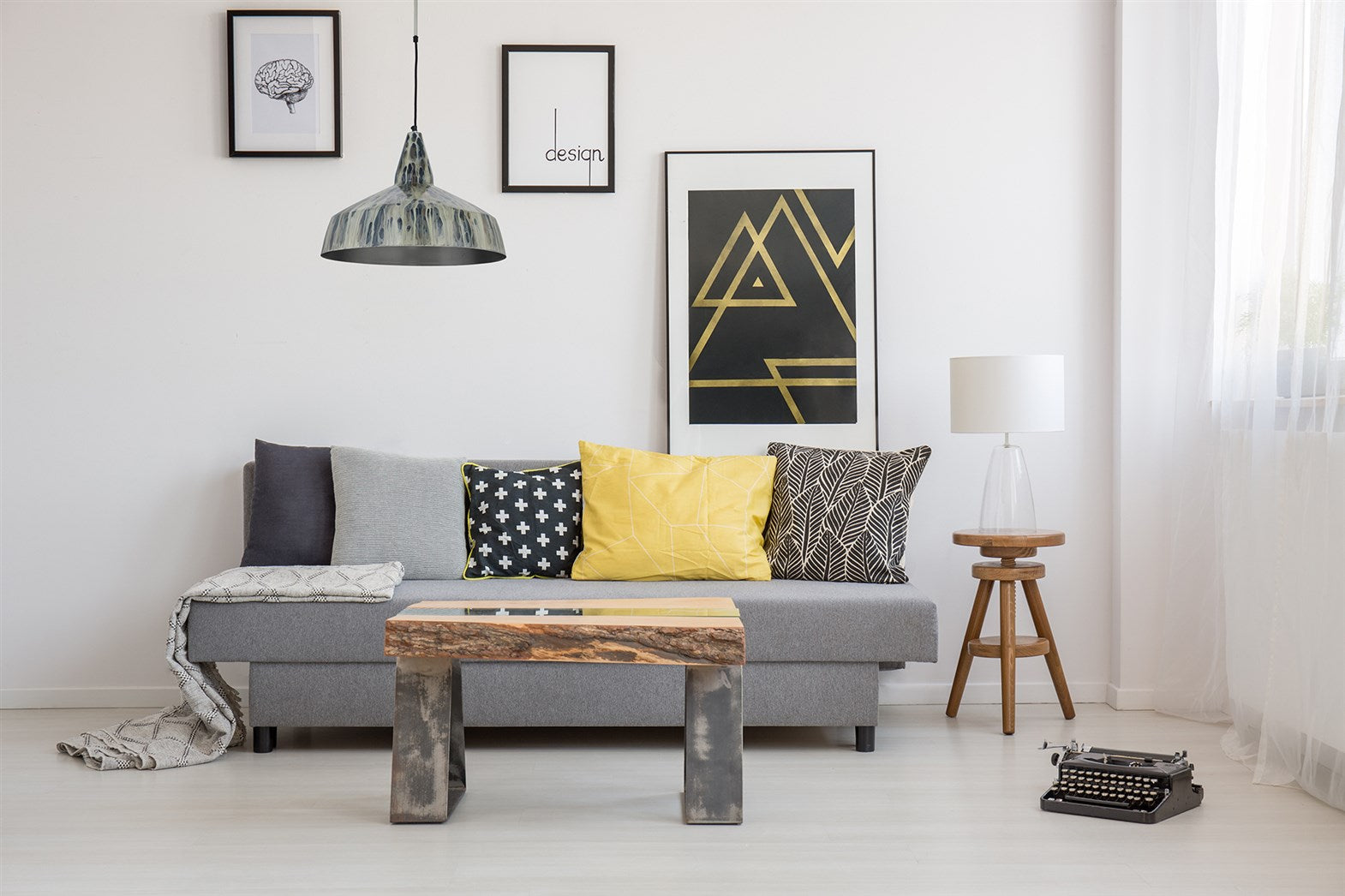 kayoom-h-ngelampe-harlow-125-industrial-design-galvanisiertes-eisen image 2