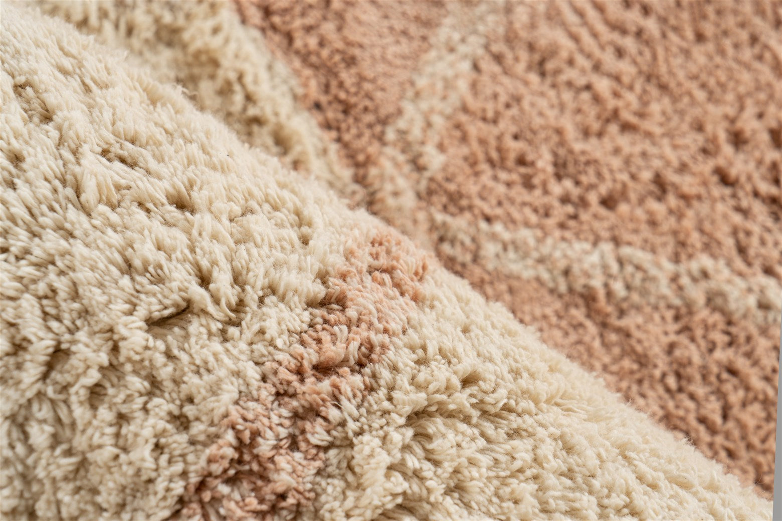 kayoom-mylen-225-teppich-creme-altrosa-flachflor image 4