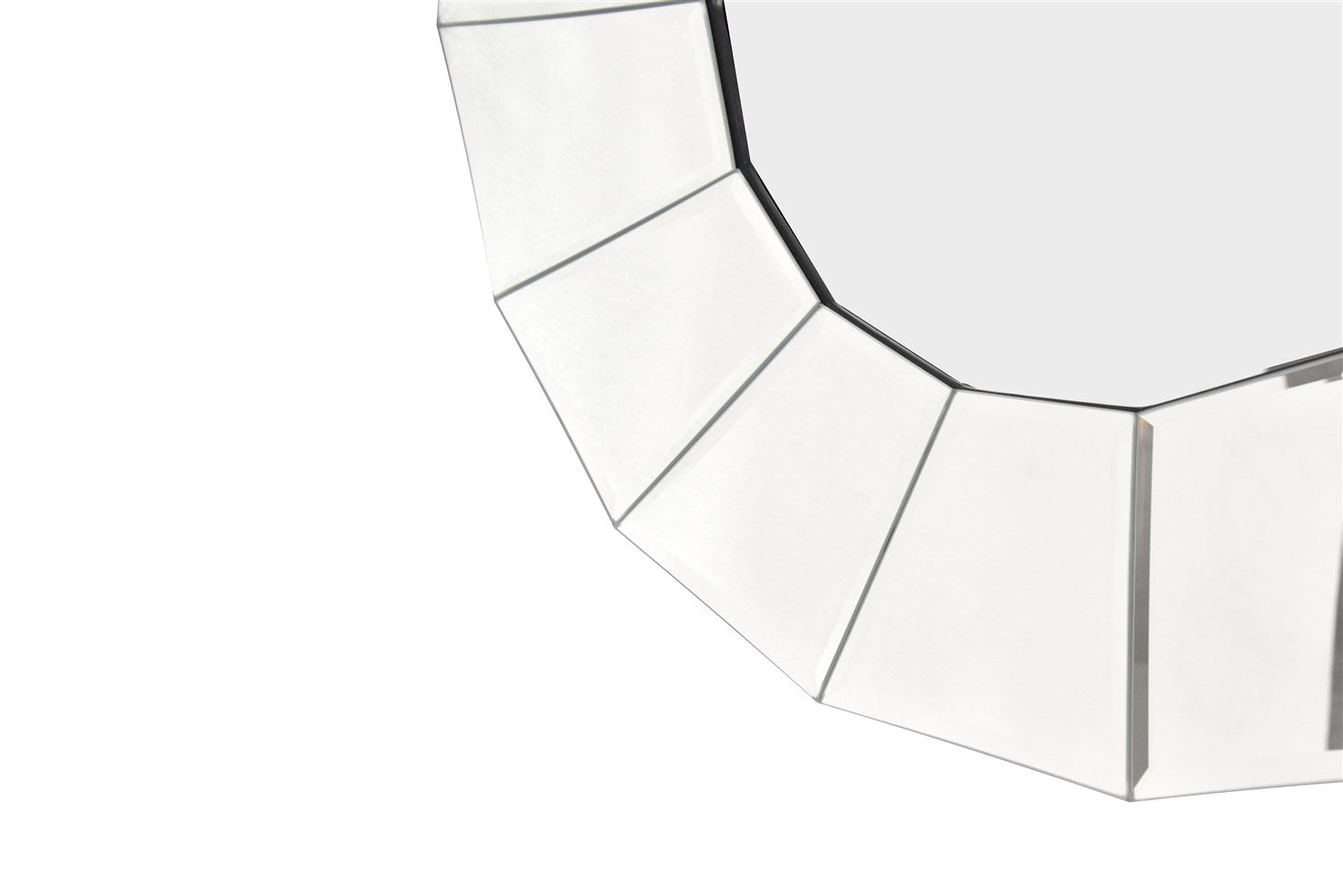 kayoom-wandspiegel-amun-210-silber-polygon-form-sechzehneckig-runder-spiegel image 3