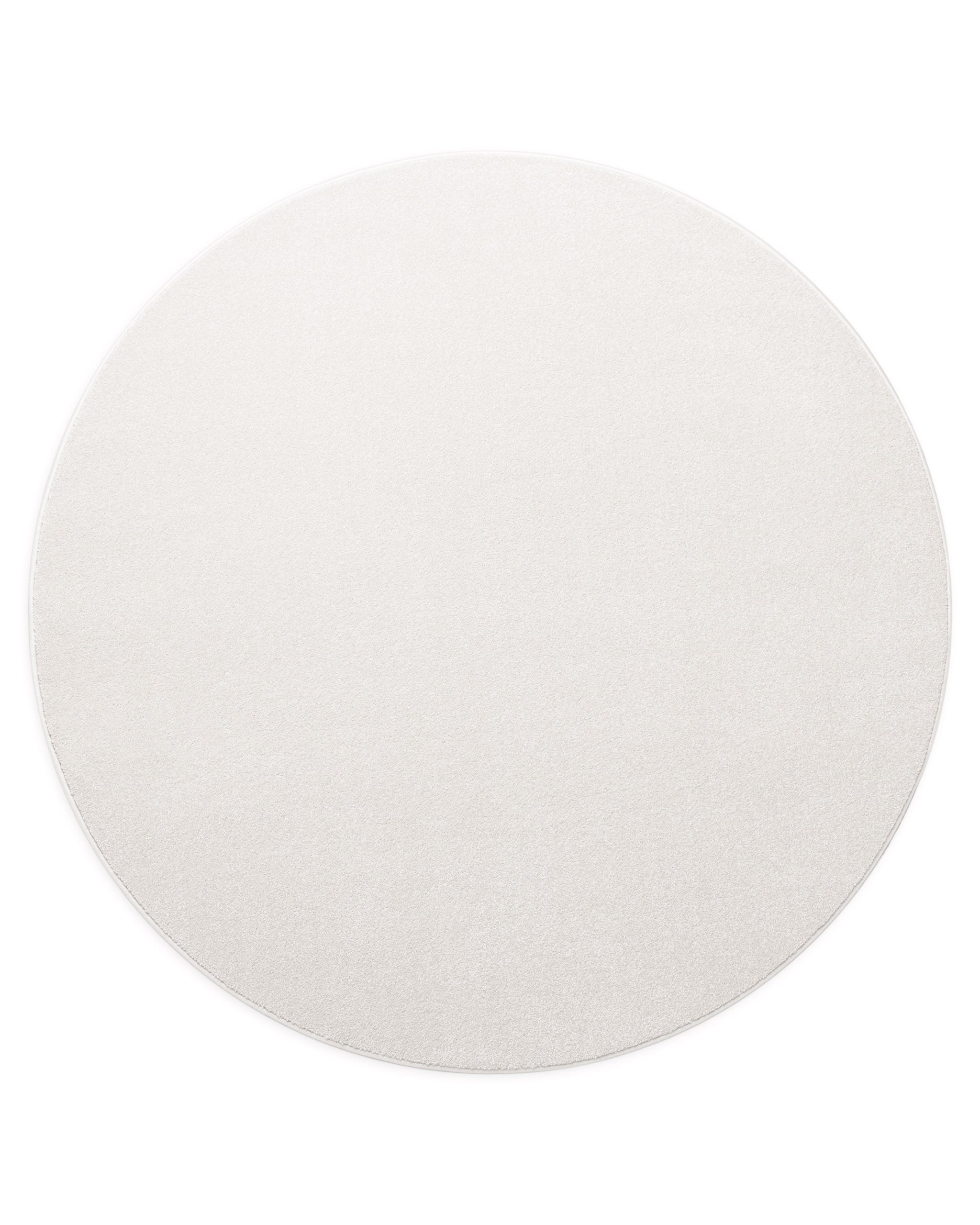 homie-living-montepulciano-kurzflorteppich-rund-creme-wei-15-mm image 1