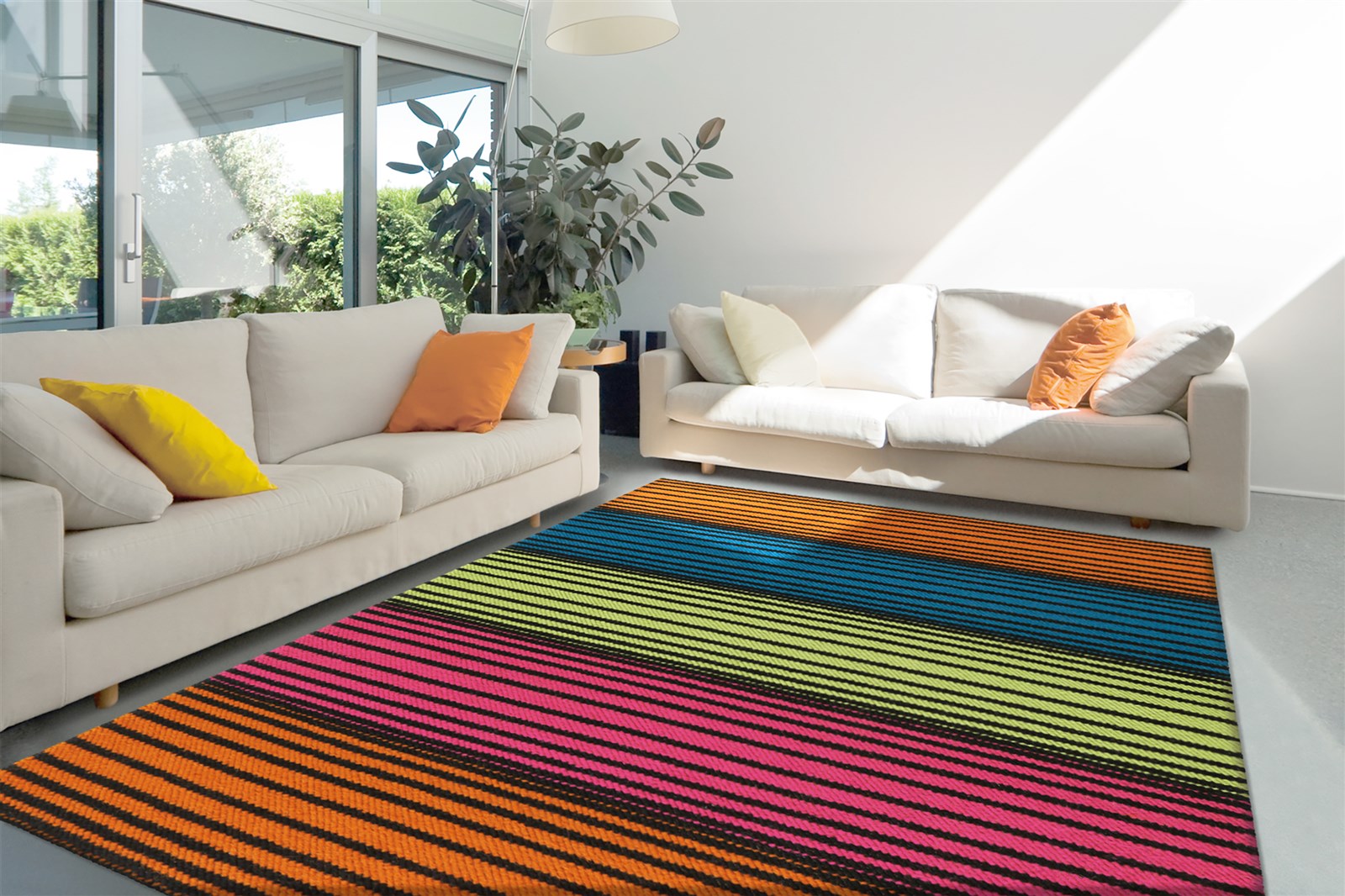 kayoom-craft-8052-kurzflorteppich-naturwolle-modernes-design-verschiedene-gr-en image 2