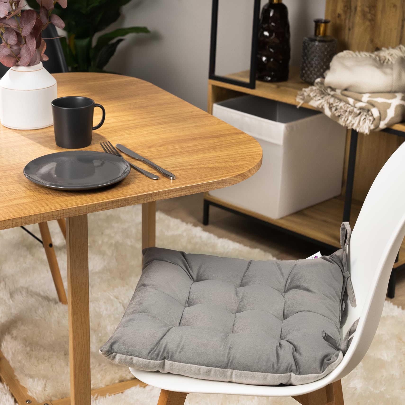 paco-home-sitzkissen-mit-befestigungsb-ndern-40x40-cm-stuhlkissen-indoor-2er-set-4 image 3