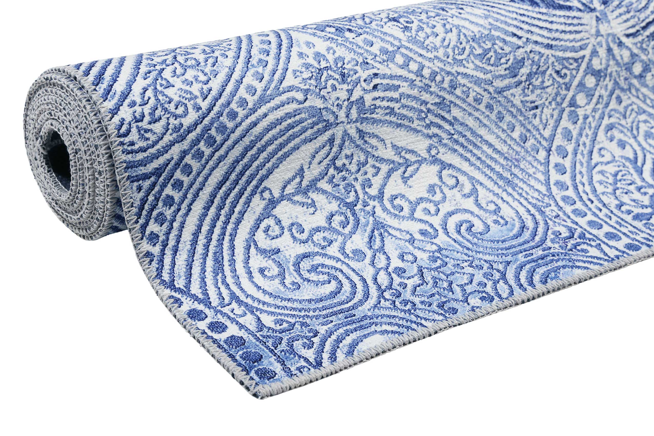 weconhome-vintage-teppich-grace-blau-kurzflor-14-50 image 7