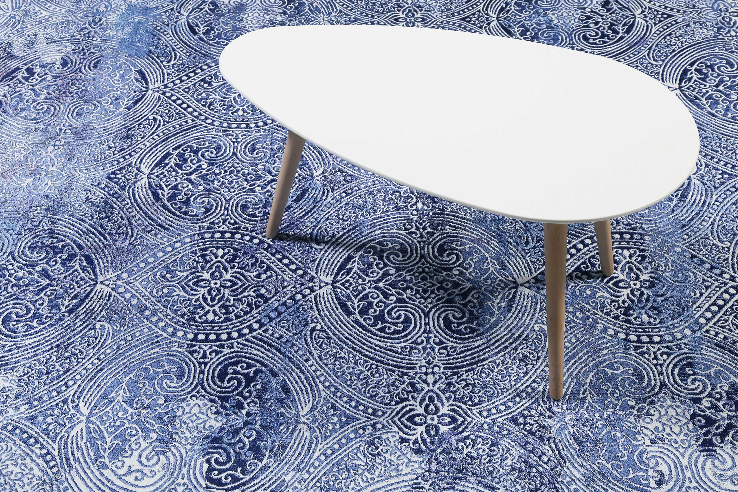 weconhome-vintage-teppich-grace-blau-kurzflor-14-50 image 6