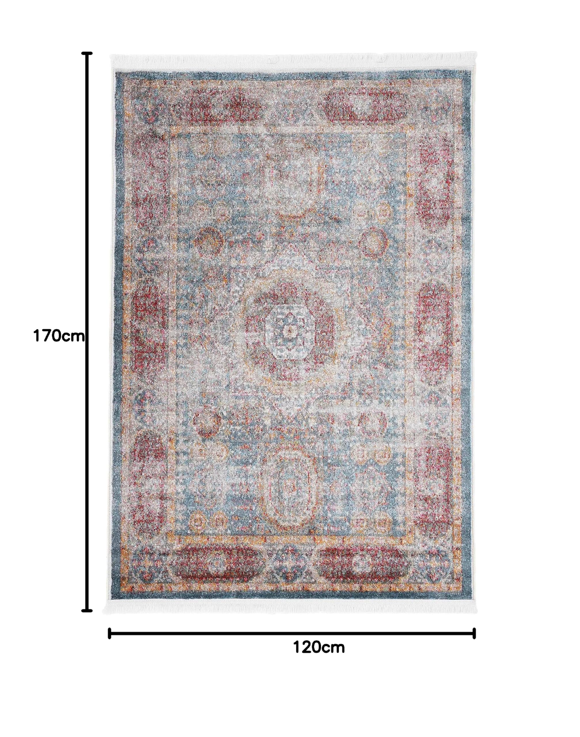 carpetfine-mora-vintage-teppich-blau-120x170-cm-moderner-teppich-f-r-wohn-und-sc image 2