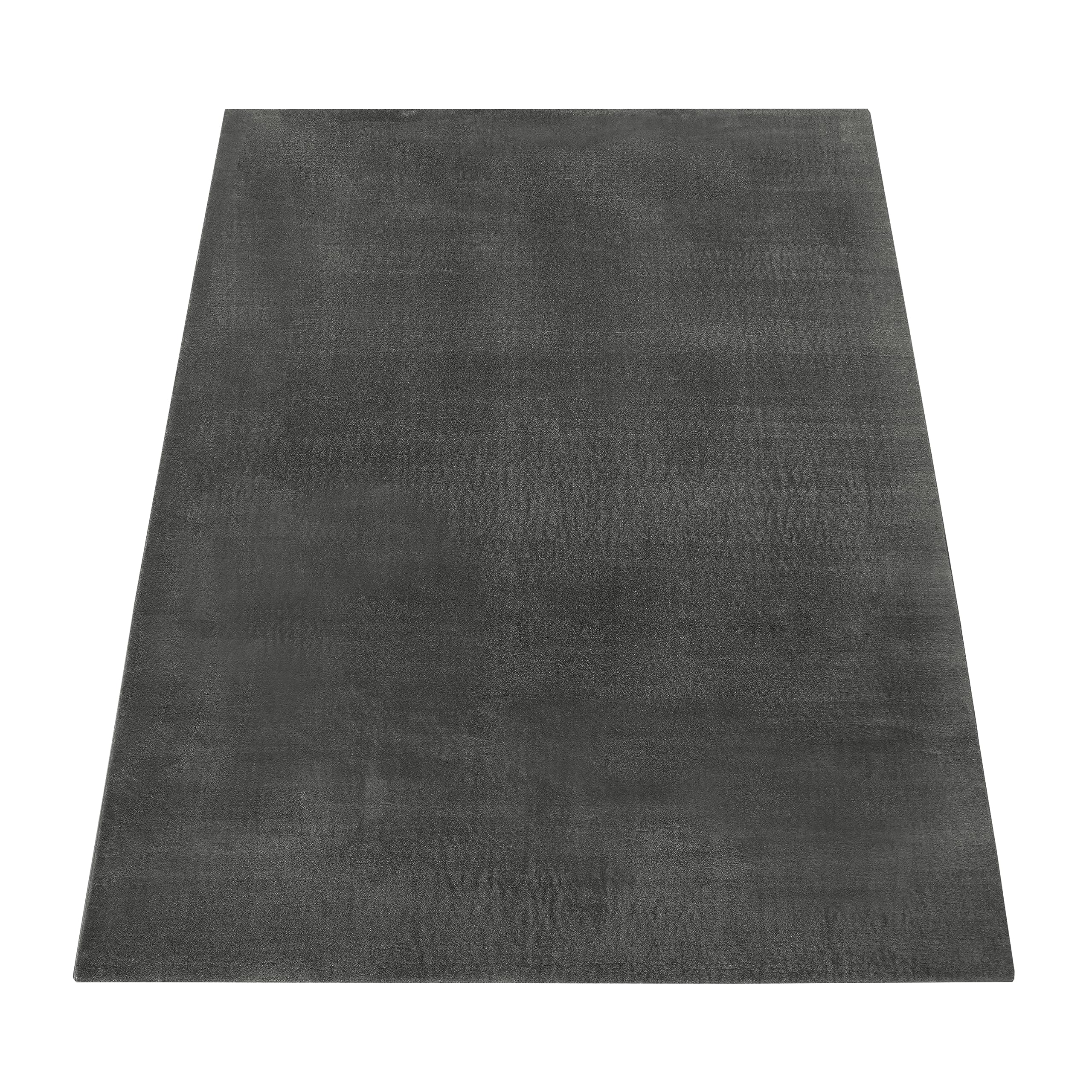 paco-home-kurzflor-teppich-einfarbig-grau-anthrazit-80x150-cm image 6