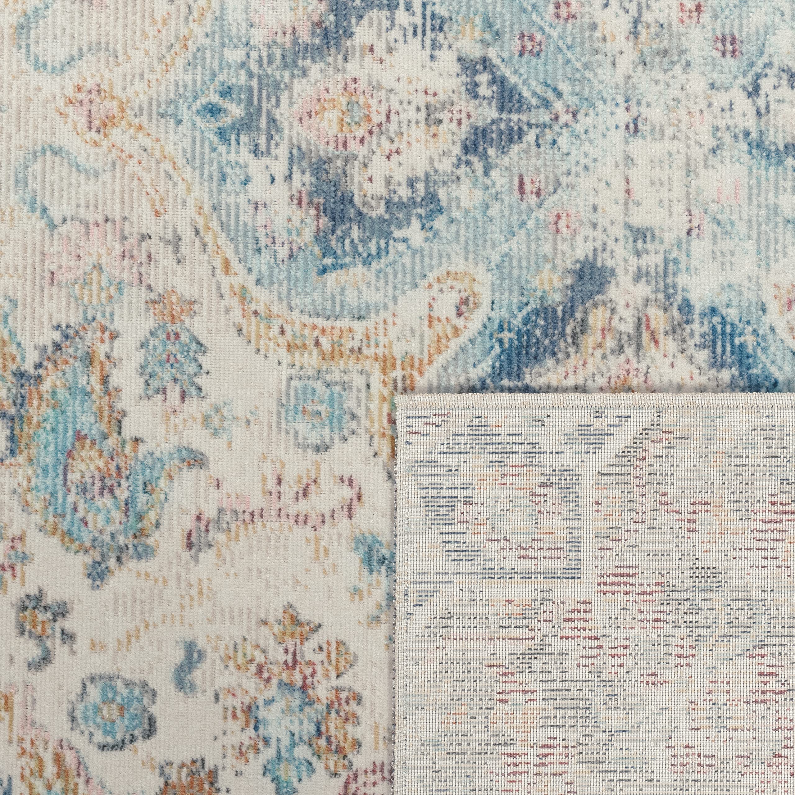 paco-home-aachen-in-outdoor-teppich-60x100-cm-blau-orient-kurzflor image 4