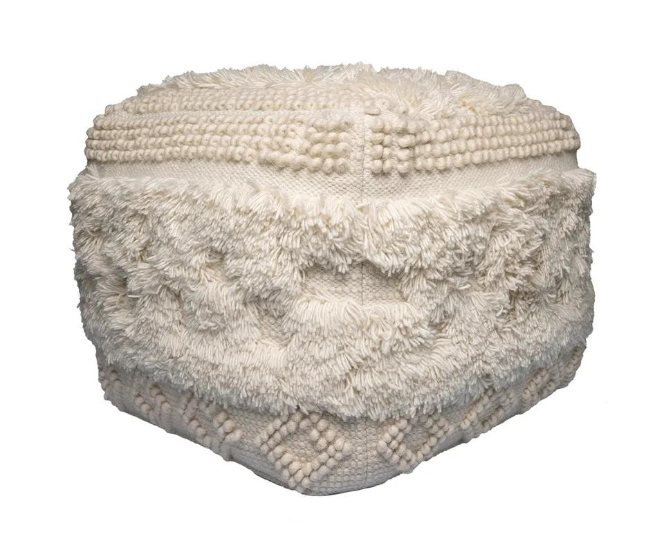 kayoom-bohist-125-pouf-l-ssiger-boho-stil-mit-fransen-und-quasten image 1