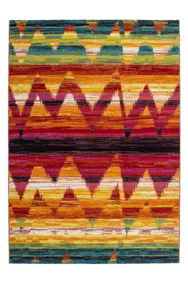 kayoom-guayama-245-kurzflorteppich-heatset-fris-e-lebendige-farben-und-kreative- image 1