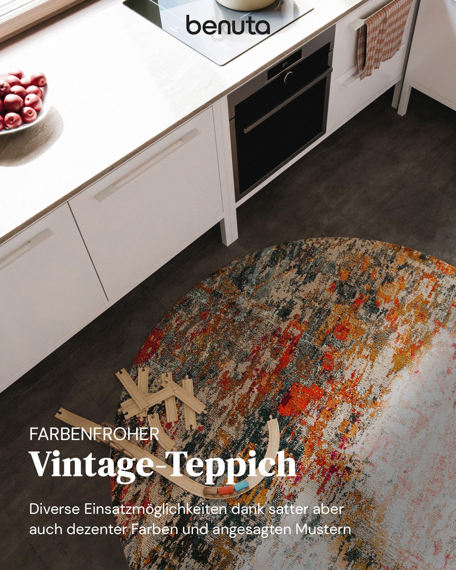 benuta-nest-vintage-teppich-casa-mehrfarbig-160-cm-rund image 2