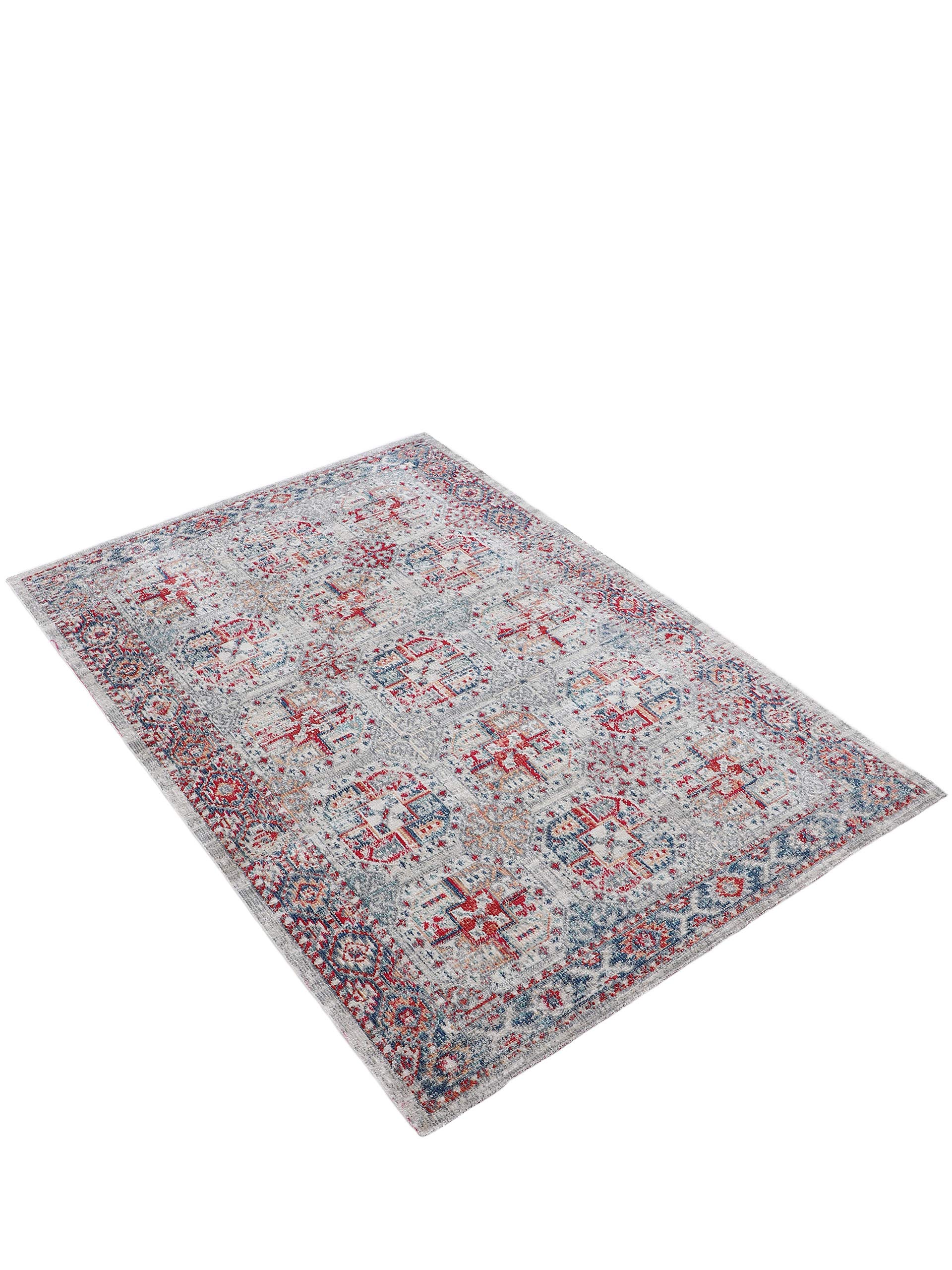 carpetine-flachgewebeteppich-mahal-hellgrau-80x150-cm-moderner-teppich-100-polyp image 3