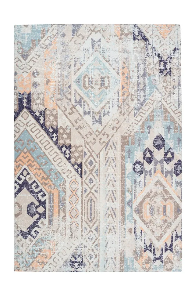 kayoom-indiana-225-flachflorteppich-vintage-design-ethno-style-verschiedene-farb image 1