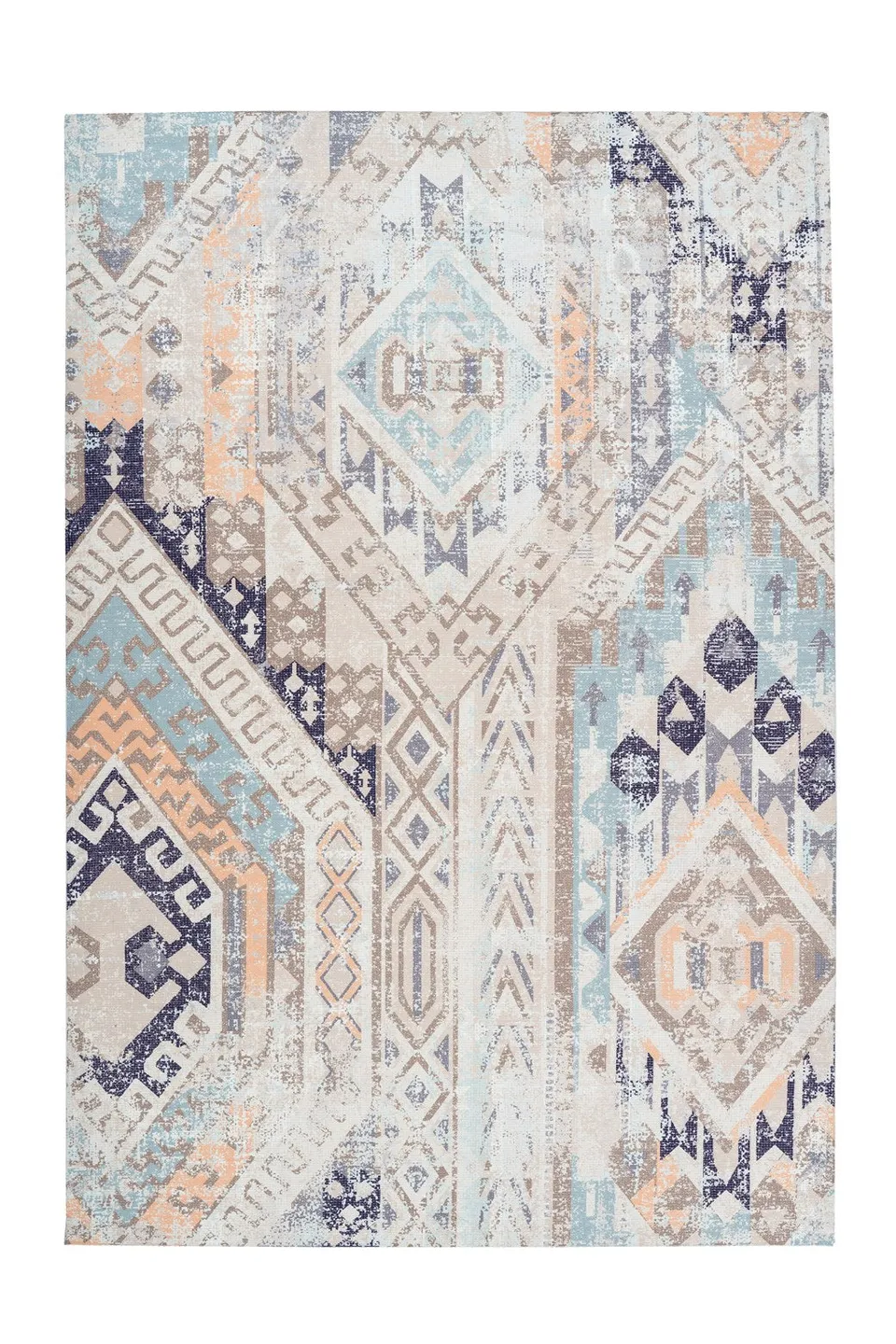 kayoom-indiana-225-flachflorteppich-vintage-design-ethno-style-verschiedene-farb image 1