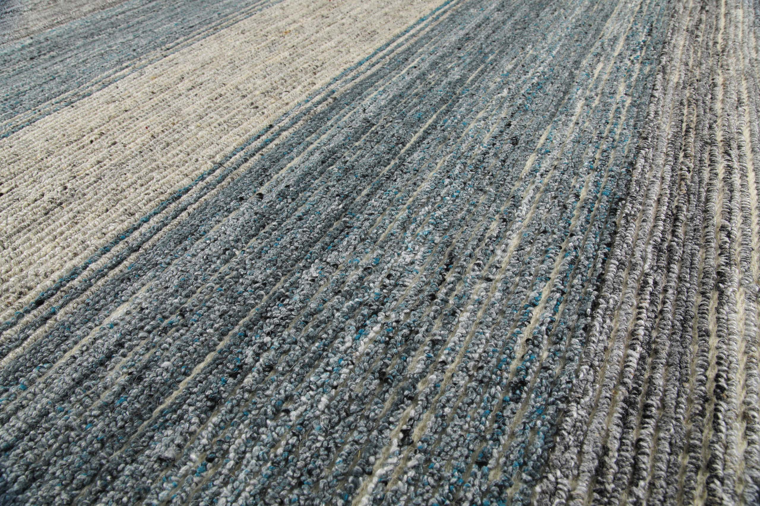weconhome-hamptons-twentyfour-kurzflor-teppich-grau-blau-meliert image 5