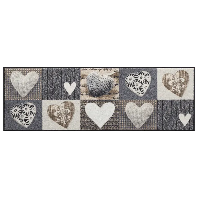 salonloewe-alpengl-ck-herzen-teppich-60-x-180-cm-l-ufer-mit-herzmotiven-in-beige image 1