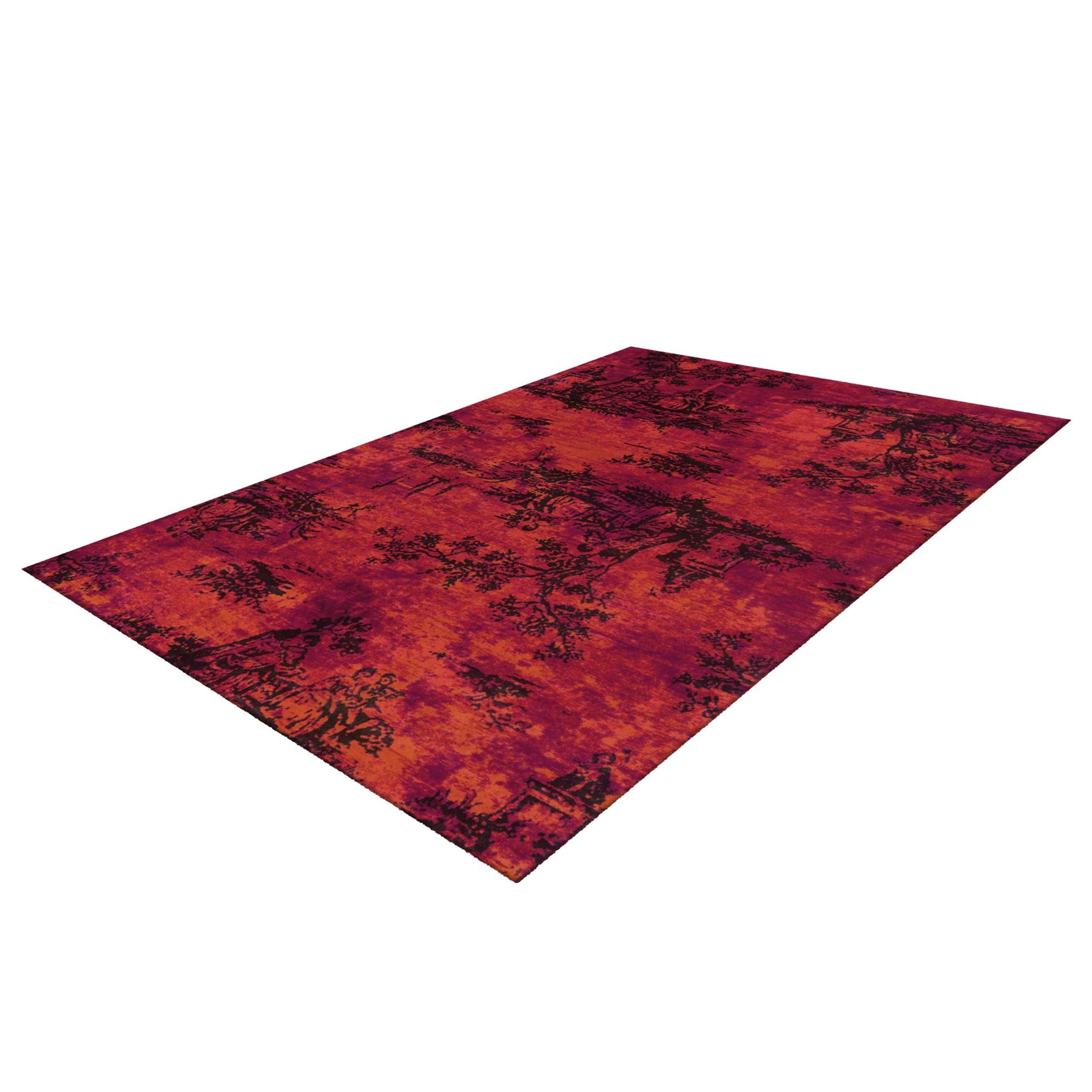 kayoom-vintage-5206-kurzflorteppich-im-vintage-stil-pflegeleichtes-polyacryl-ver image 4