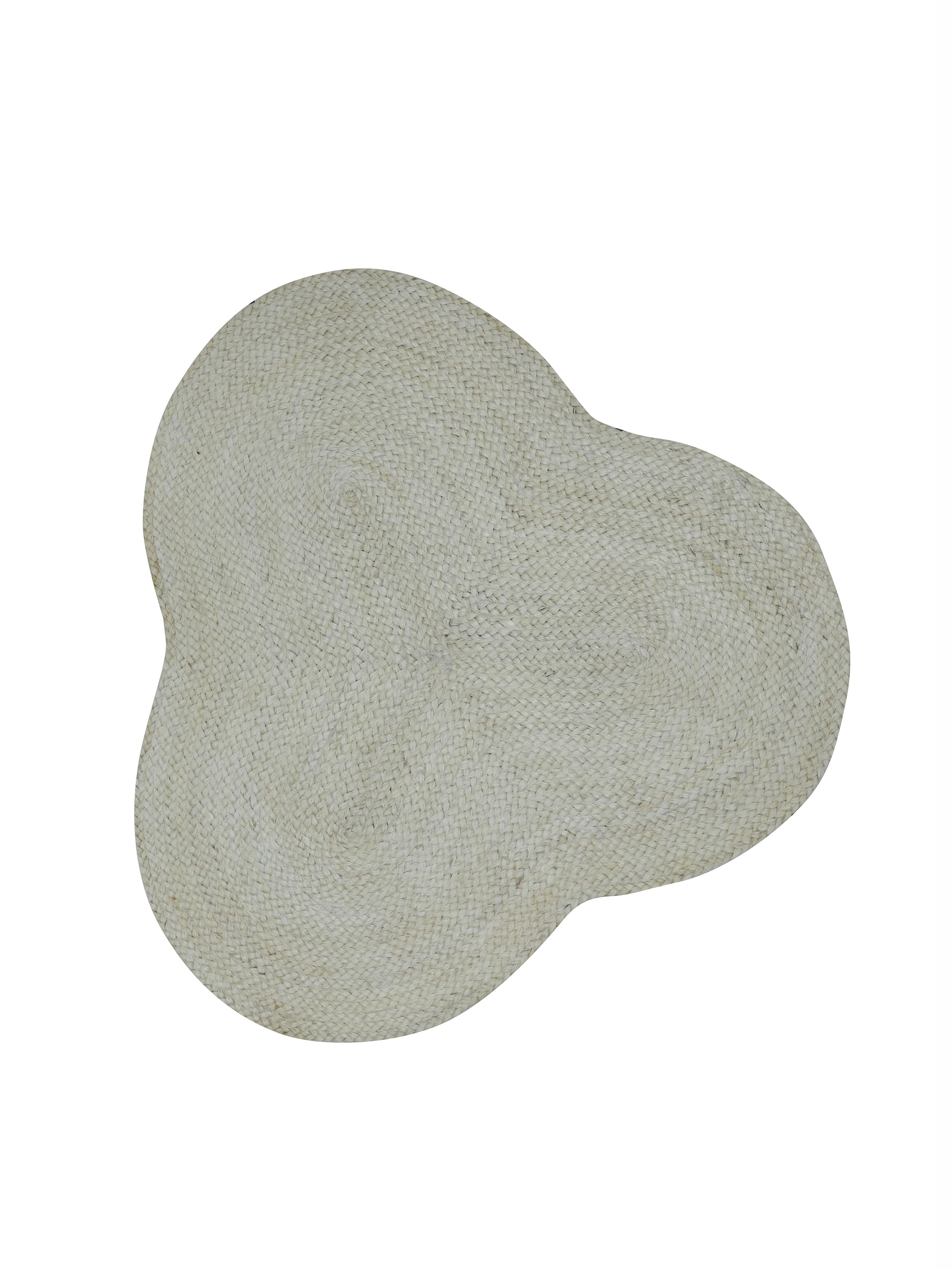 carpetfine-alia-juteteppich-sonderform-creme-60x60-cm image 1