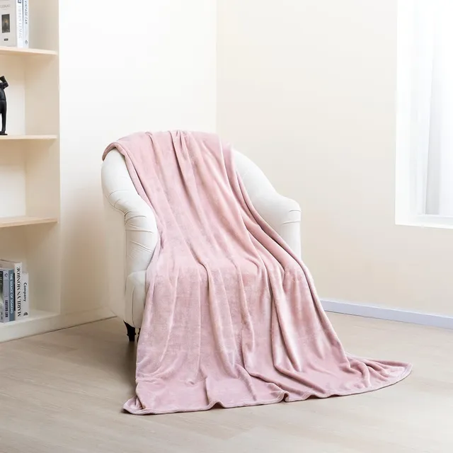 paco-home-kuscheldecke-fleecedecke-uni-150x200-cm-pink image 1