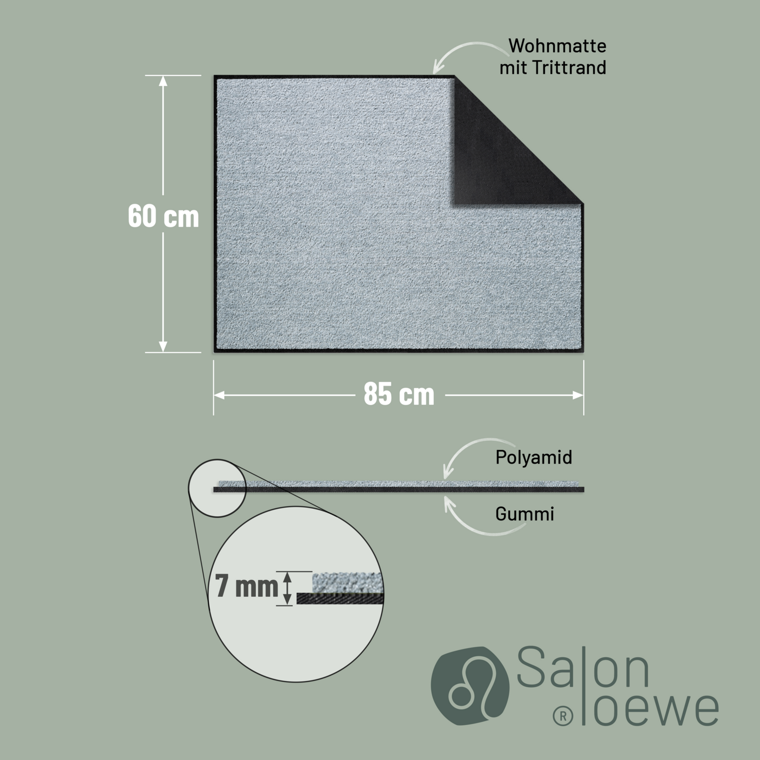 salonloewe-silbergrau-halb-rund-60-x-85-cm-elegante-fu-matte-in-silbergrau image 3