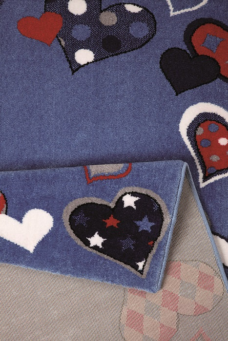 weconhome-just-hearts-kinderteppich-blau-mit-herz-bord-re-80x150-cm image 3