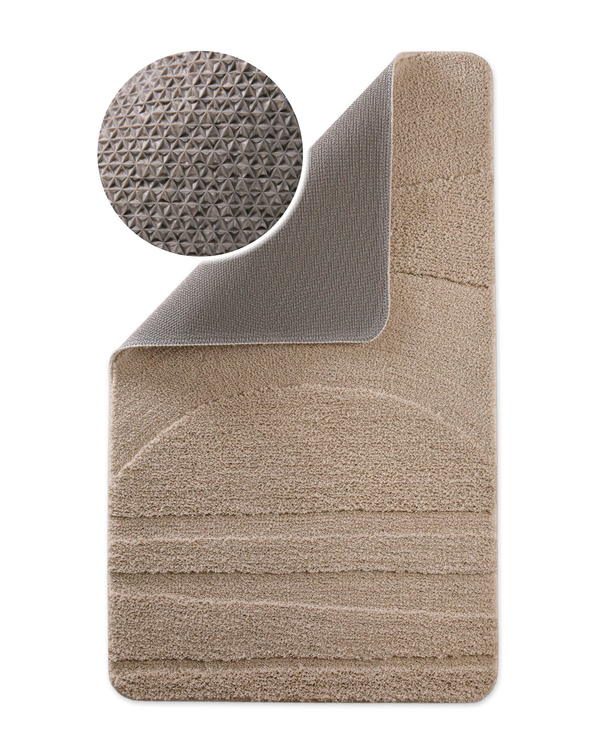bathking-by-weconhome-marc-badteppich-sand-beige-rutschhemmend-waschbar image 4