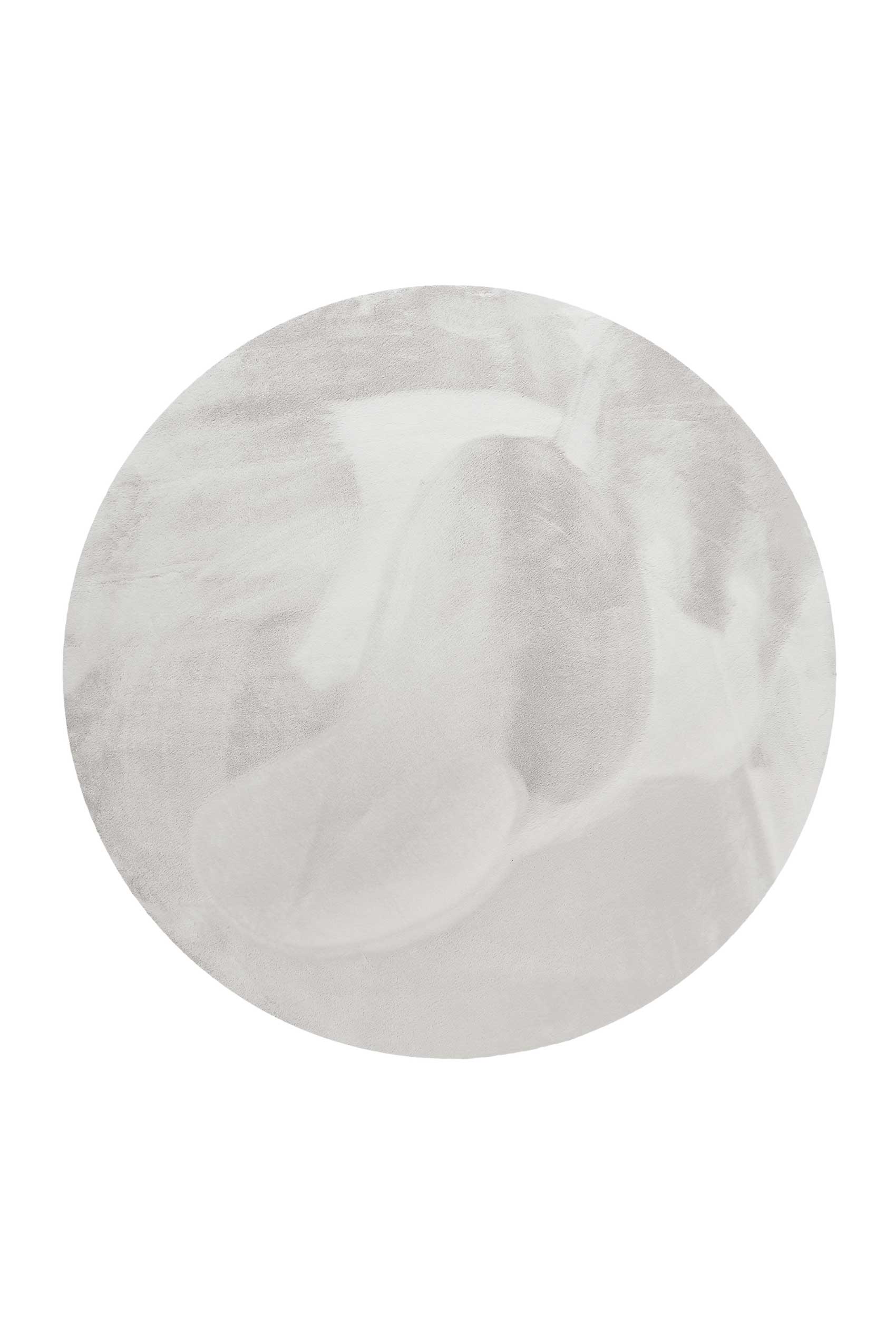 weconhome-basics-anna-hochflor-teppich-rund-beige-grau-flauschig image 1