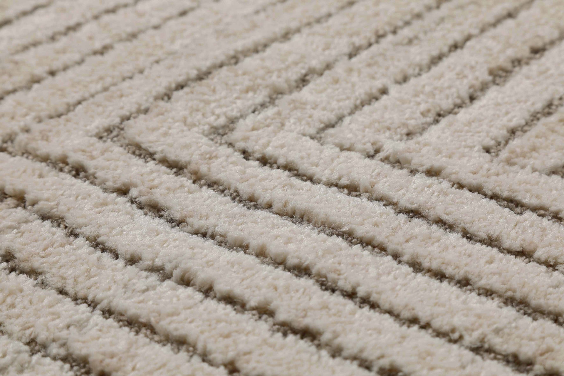 weconhome-kurzflor-teppich-mats-creme-beige-retro image 7
