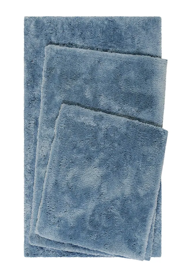 homie-living-porto-azzurro-badteppich-blau-hochflor-waschbar image 1